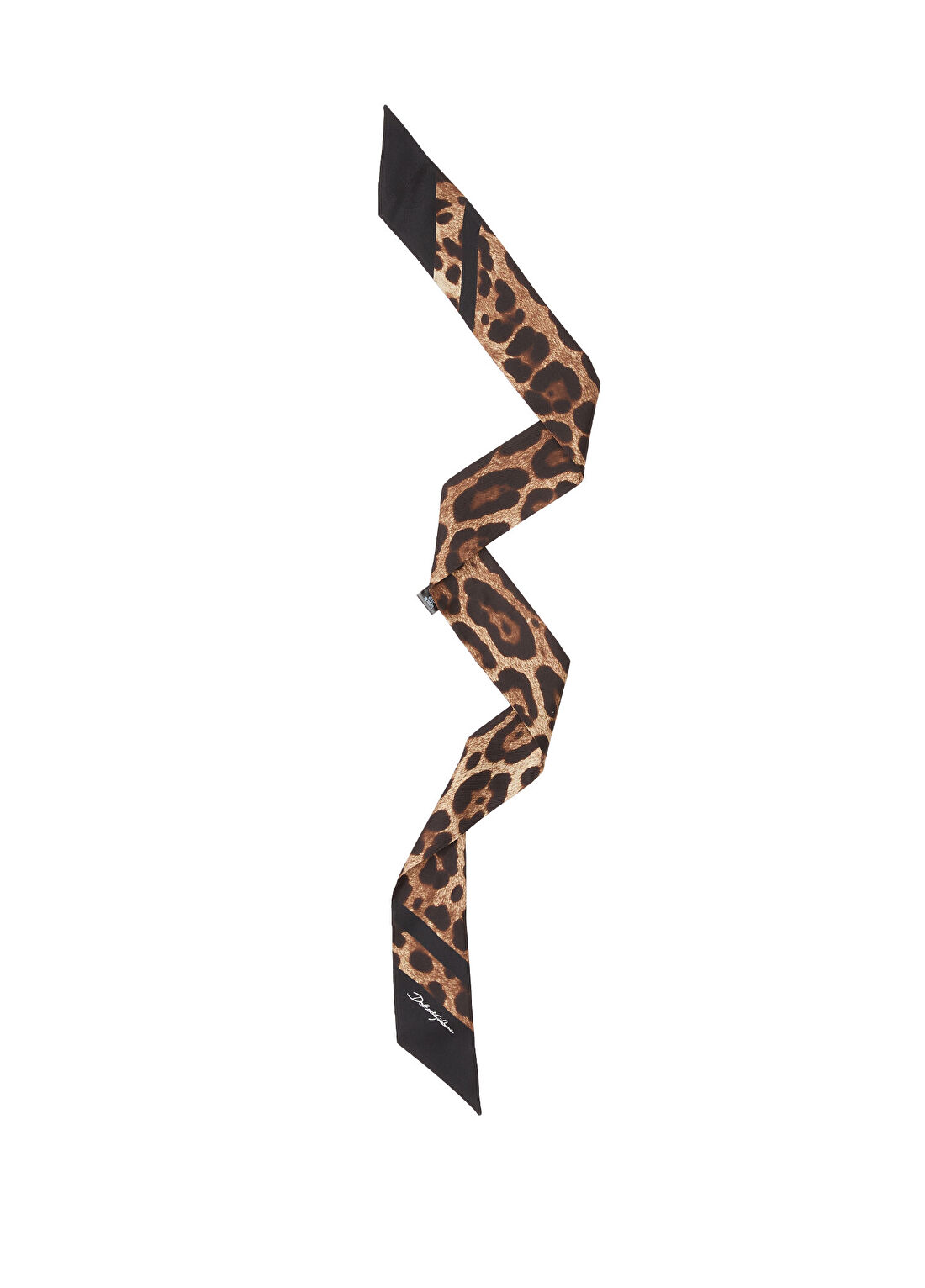 Dolce&Gabbana Leopar Kadın İpek Fular
