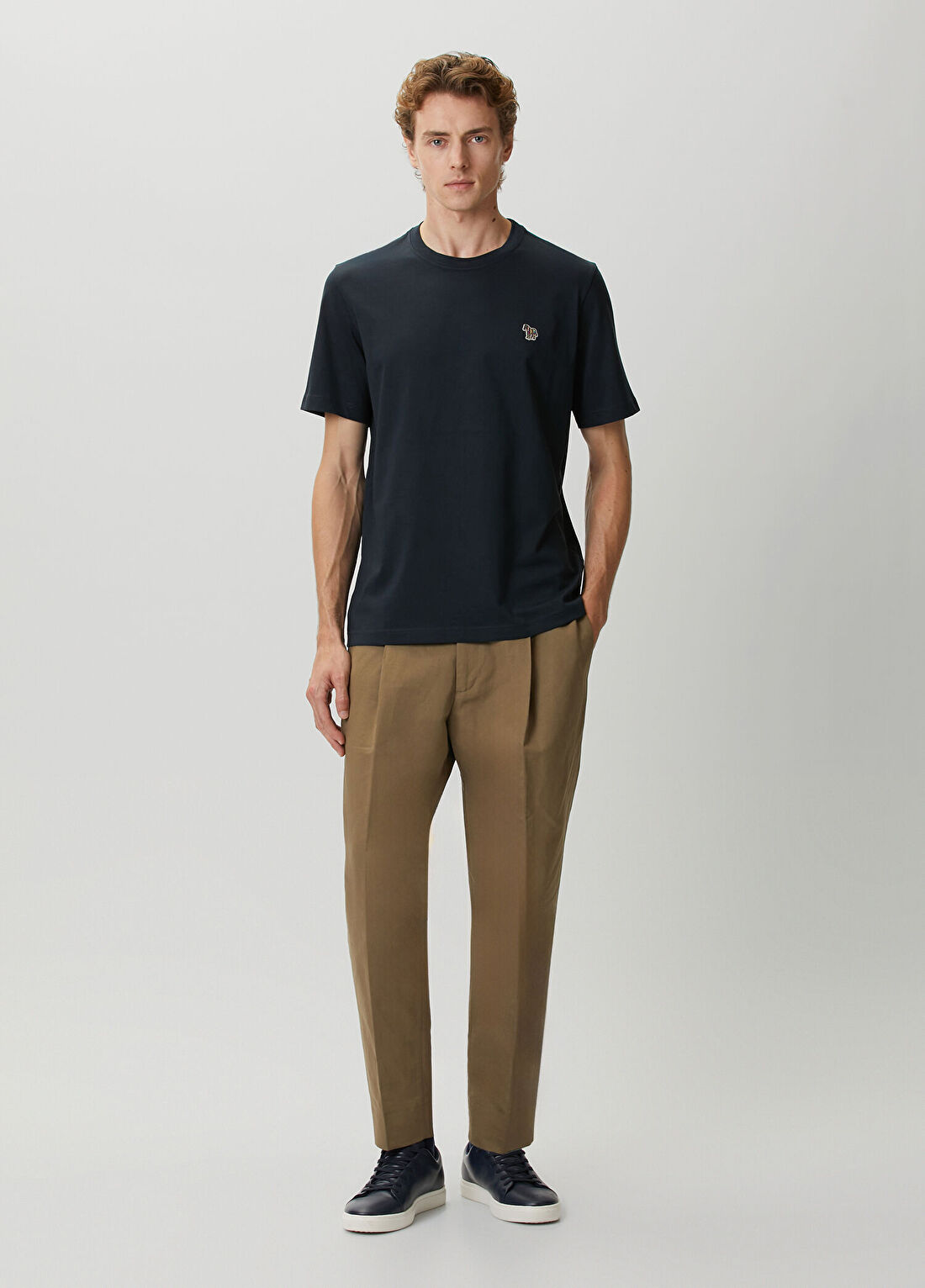 PS Paul Smith Regular Fit Lacivert T-shirt görsel 2