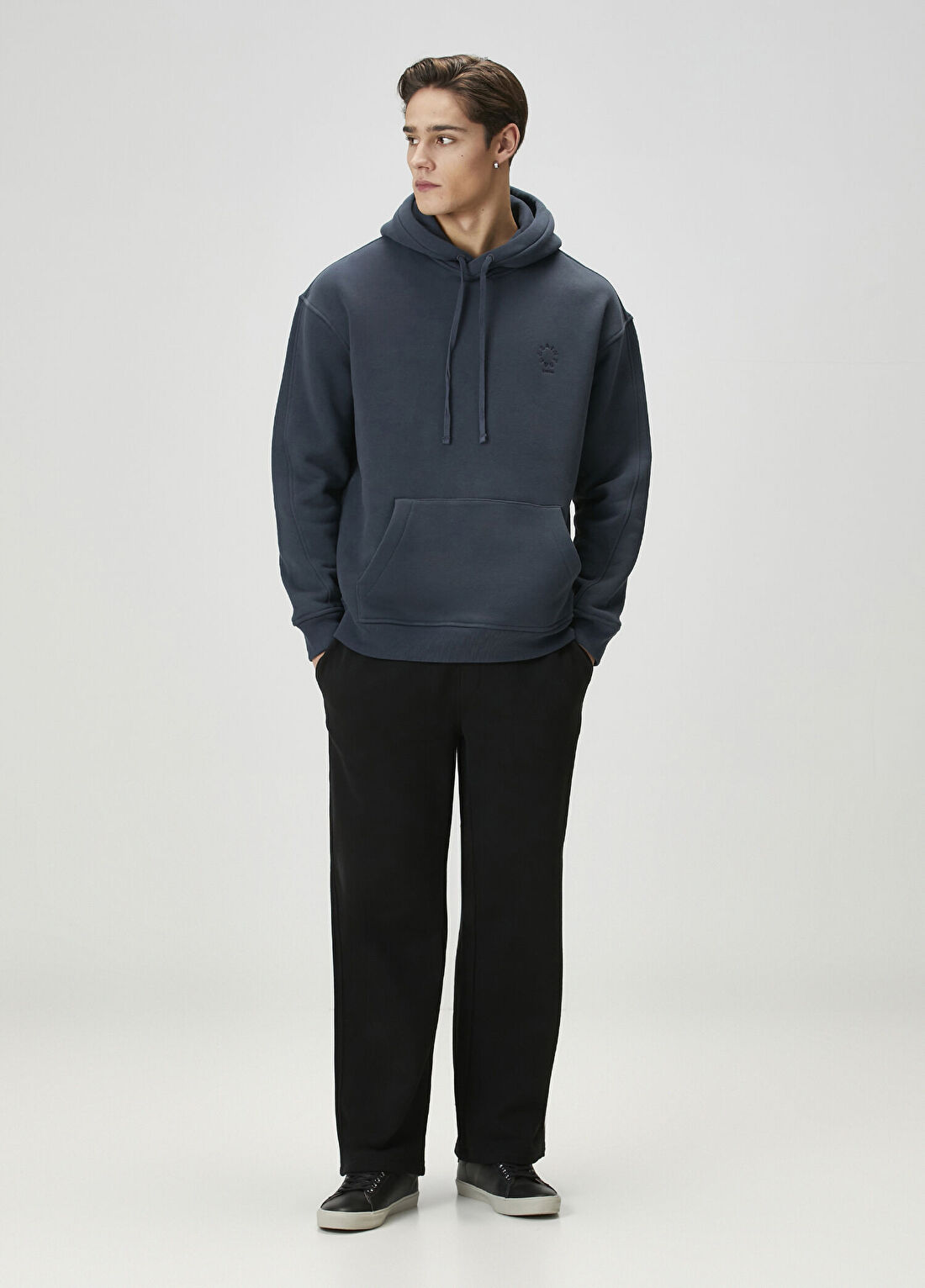 AllSaints Haven Kapüşonlu Oversized Sweatshirt görsel 2