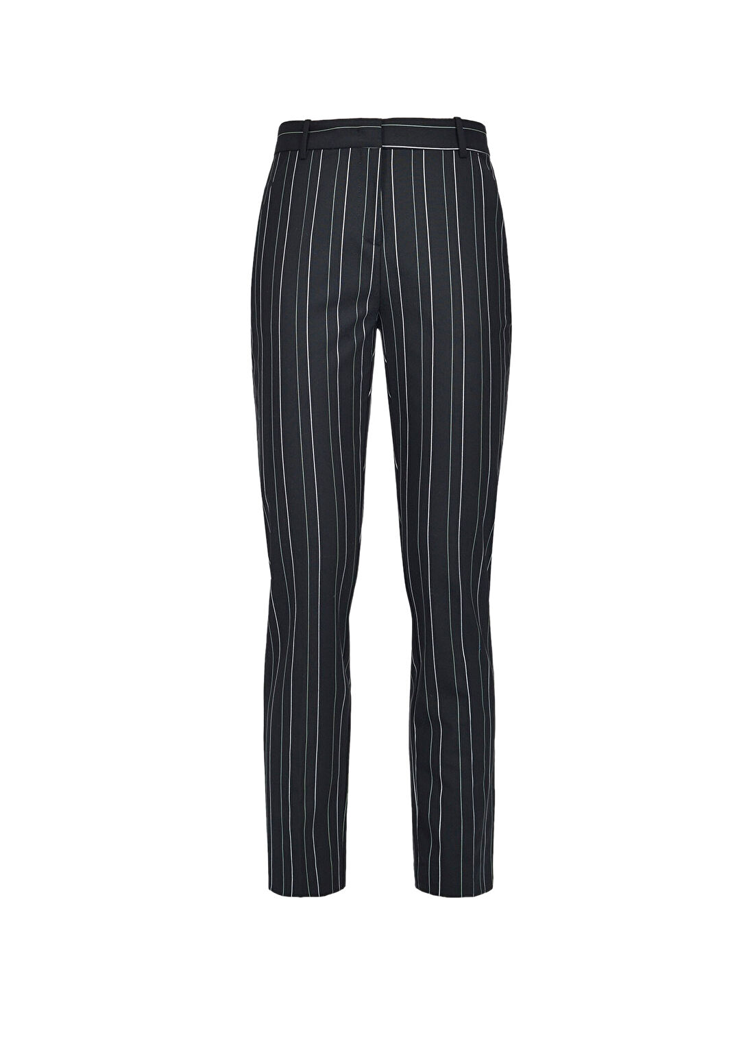 Pinko Bello 85 Trousers Siyah Beyaz Çizgili Kadın Pantolon
