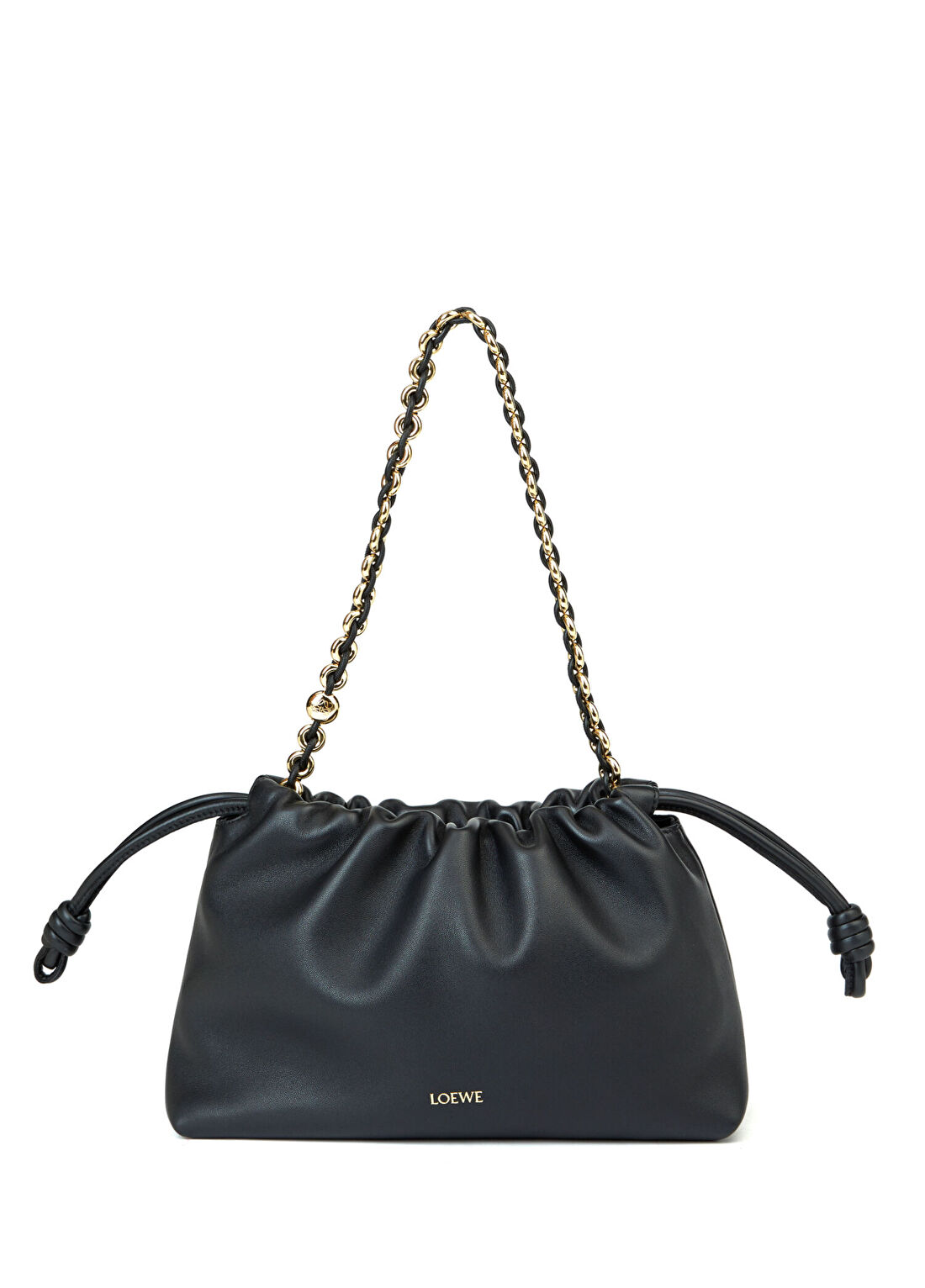 Loewe Medium Flamenco Siyah Kadın Deri Çanta