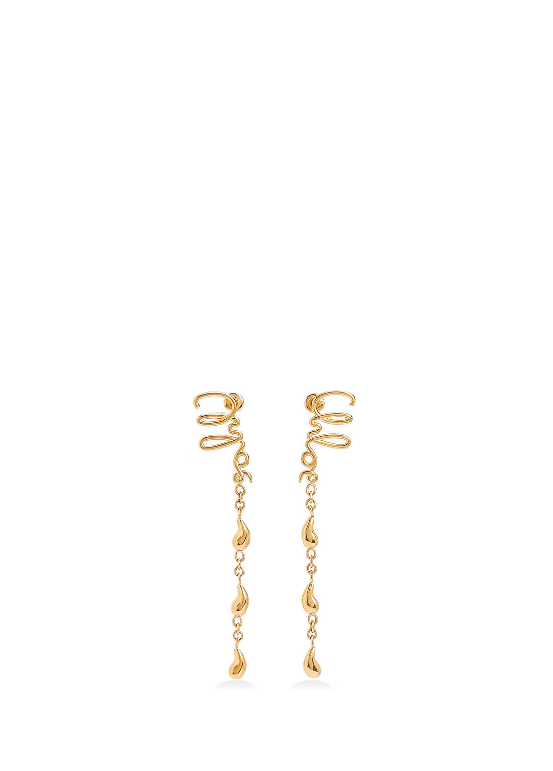 Chloe Gold Kadın Sallantılı Küpe