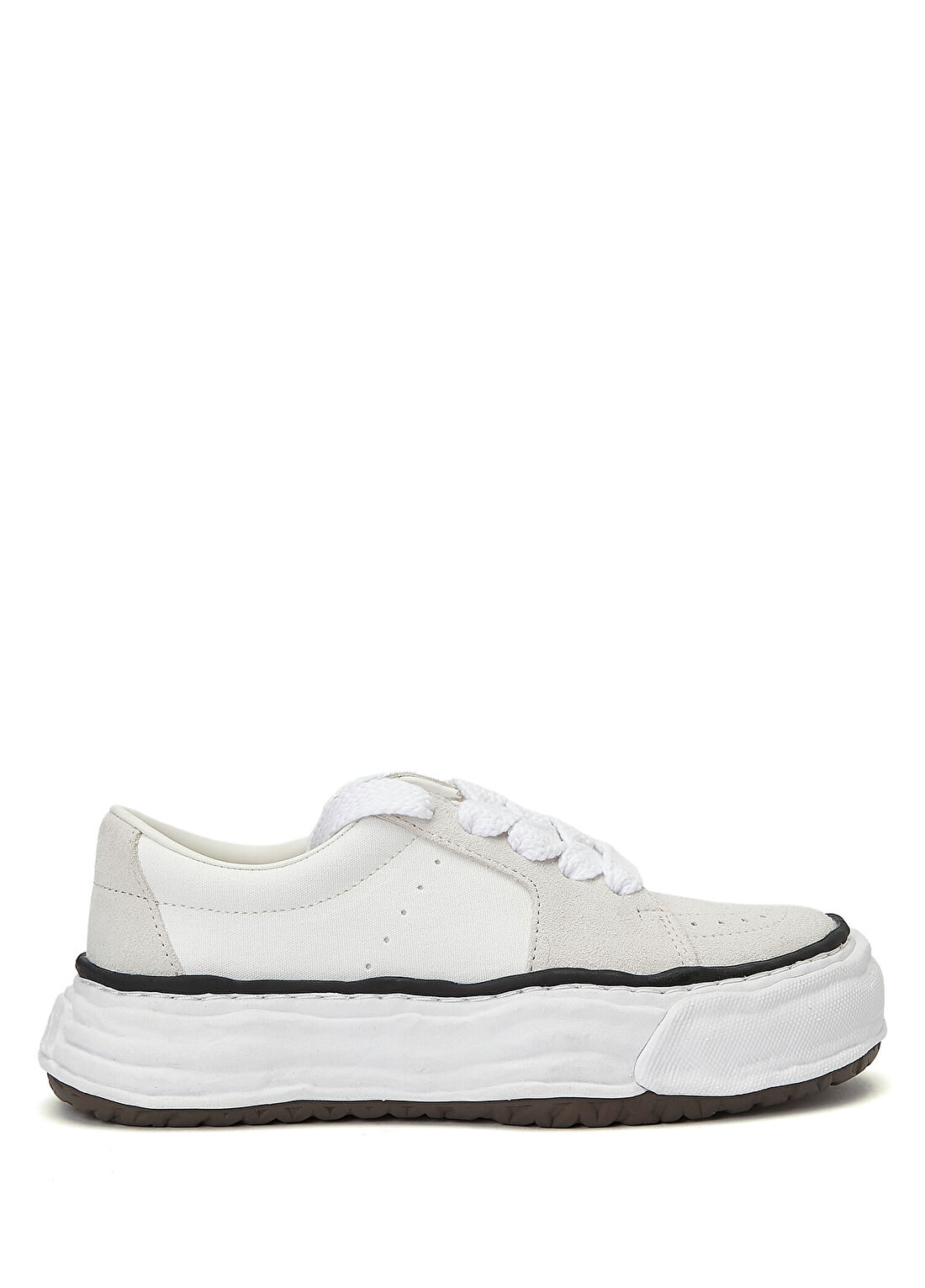 Maison Mihara Yasuhiro Eric Krem Kadın Süet Sneaker