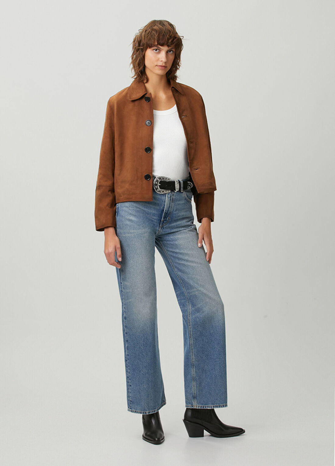 Zadig&Voltaire Lessa Taba Süet Ceket görsel 2