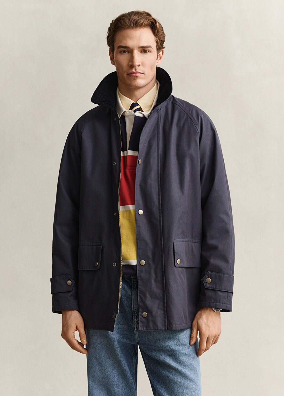 Gant Lacivert Regular Fit Erkek Ceket görsel 4