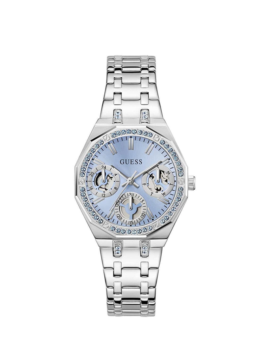 Guess GUGW1009L1 Metalik Gri Çelik Kadın Kol Saati