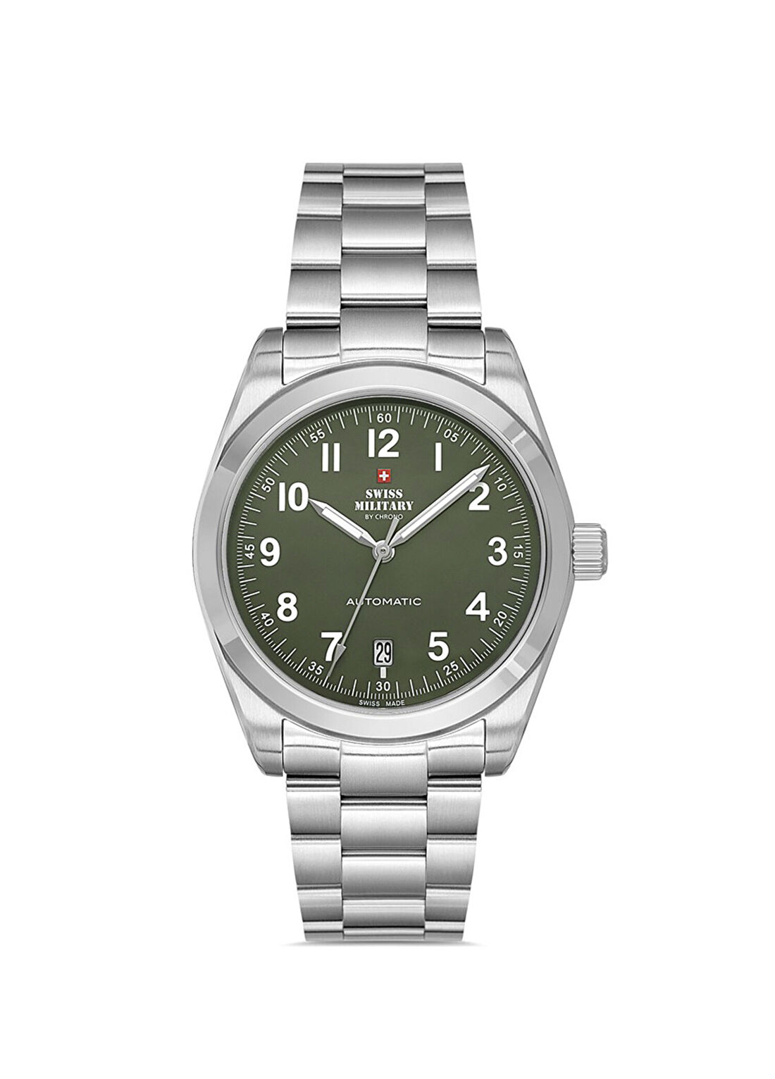 Swiss Military By Chrono SMA34118.01 Gümüş Çelik Erkek Kol Saati