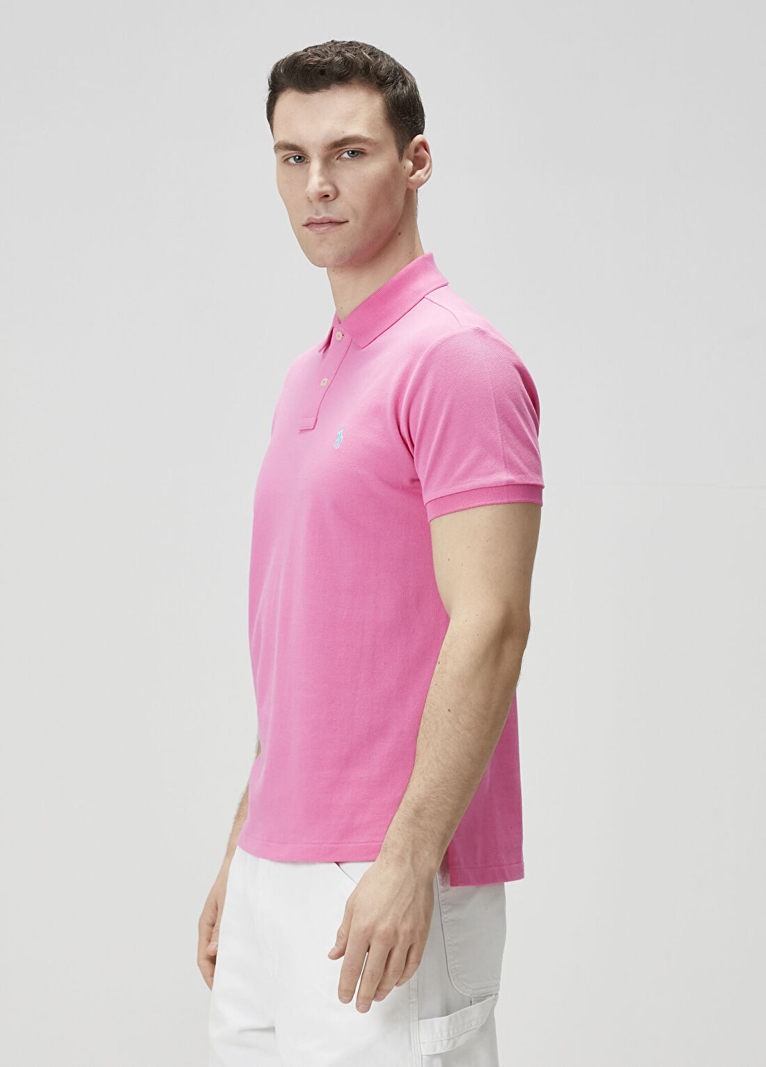 Polo Ralph Lauren Pembe Polo T-shirt görsel 3