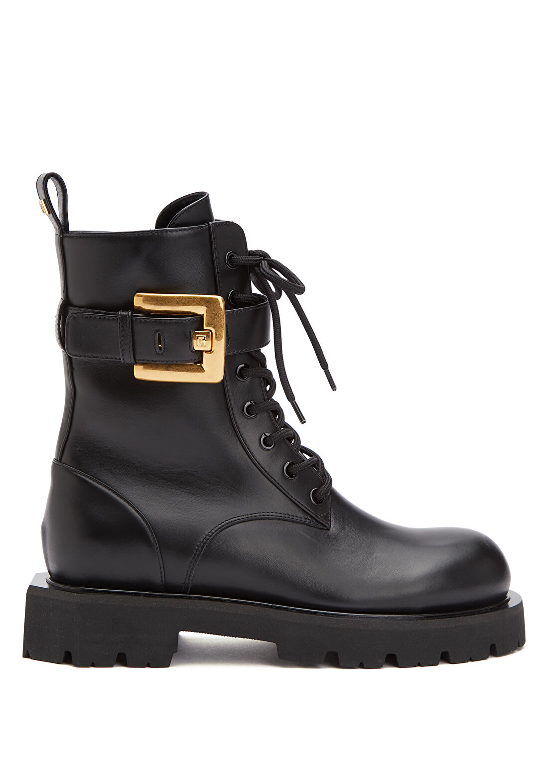 Balmain Ranger Siyah Kadın Deri Bot