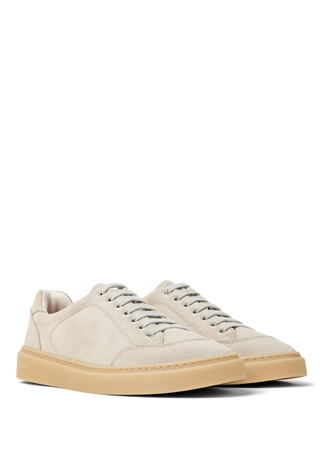 Camper Runner Bej Süet Deri Erkek Sneaker K101105-003 görsel 2