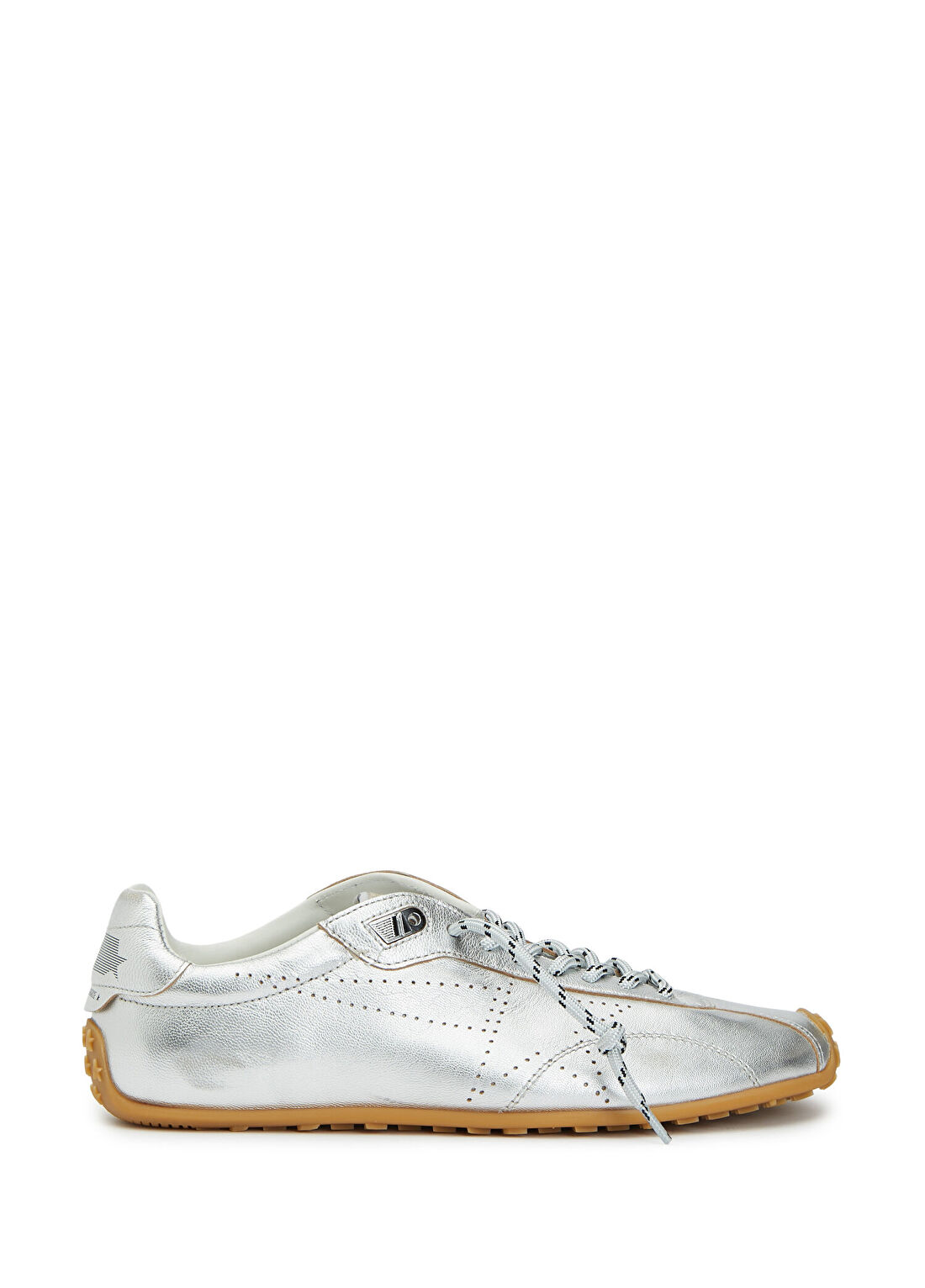 Golden Goose Running Marathon Speed Silver Kadın Deri Sneaker