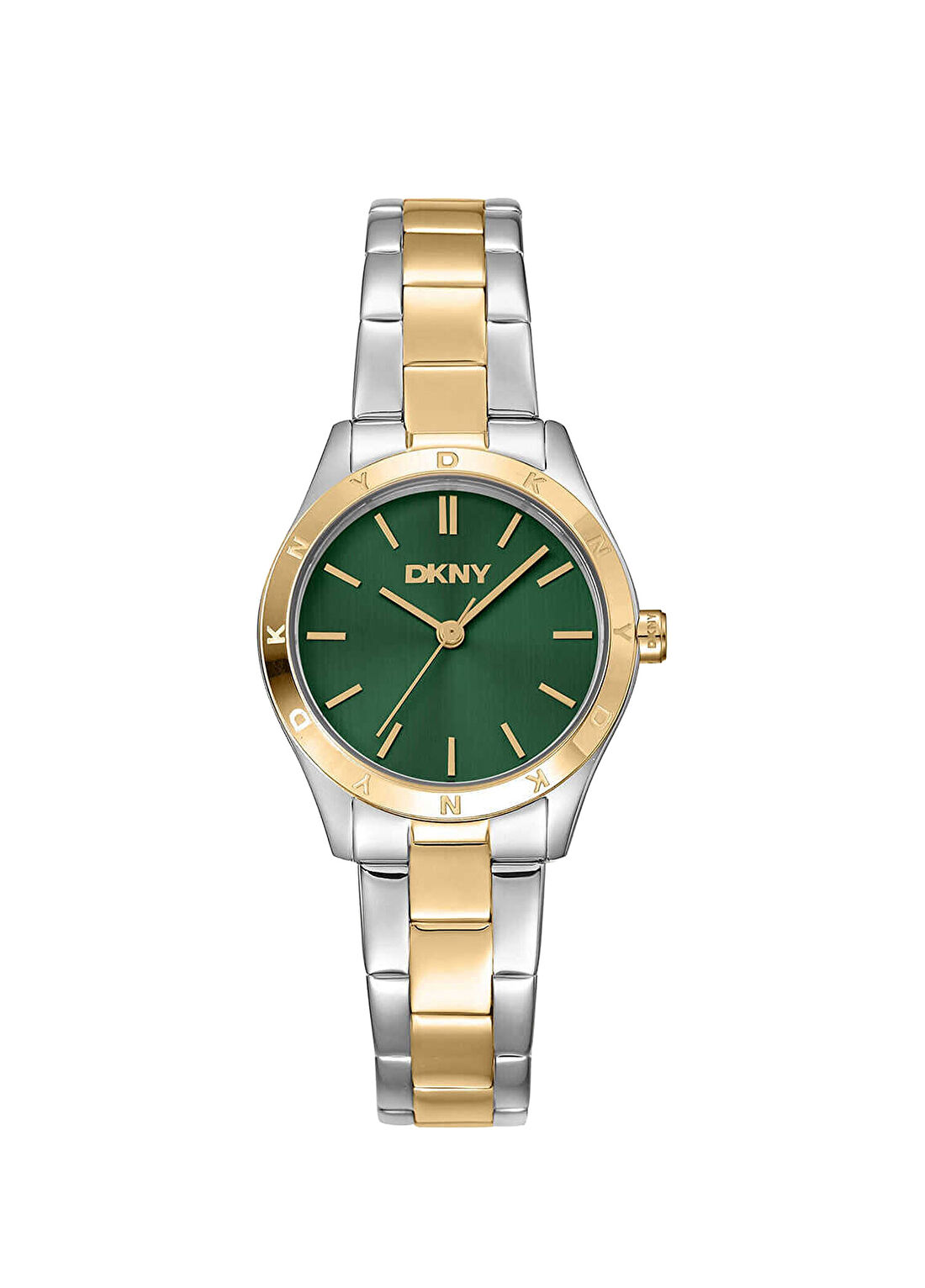 DKNY DK1L147M0085 Altın Rengi Metalik Gri Çelik Kadın Kol Saati