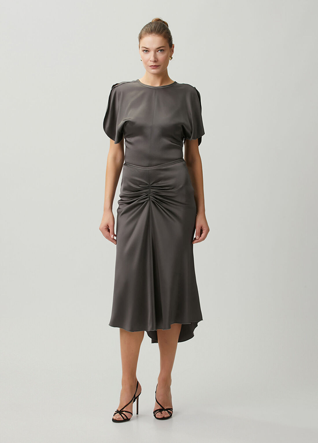 Victoria Beckham Bela Midi Etek