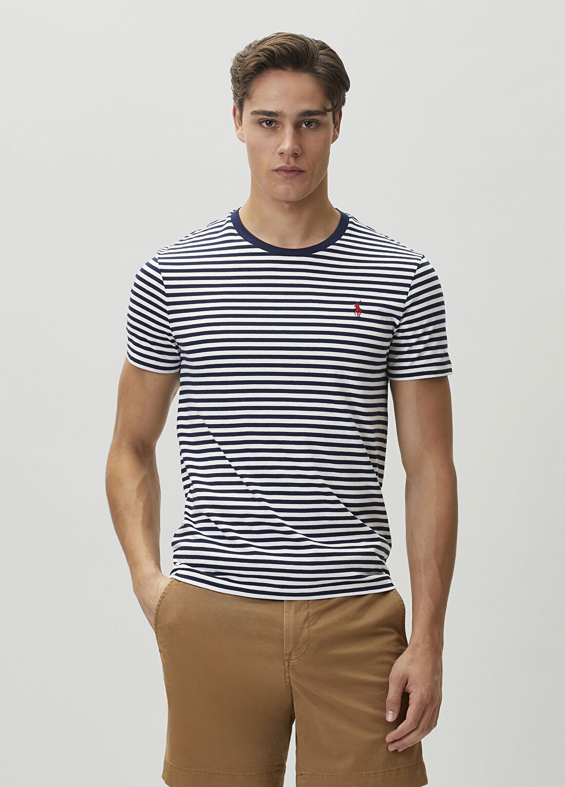 Polo Ralph Lauren Lacivert Beyaz Çizgili T-shirt
