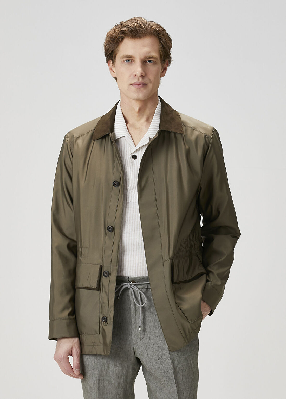 Corneliani Haki İpek Kaban