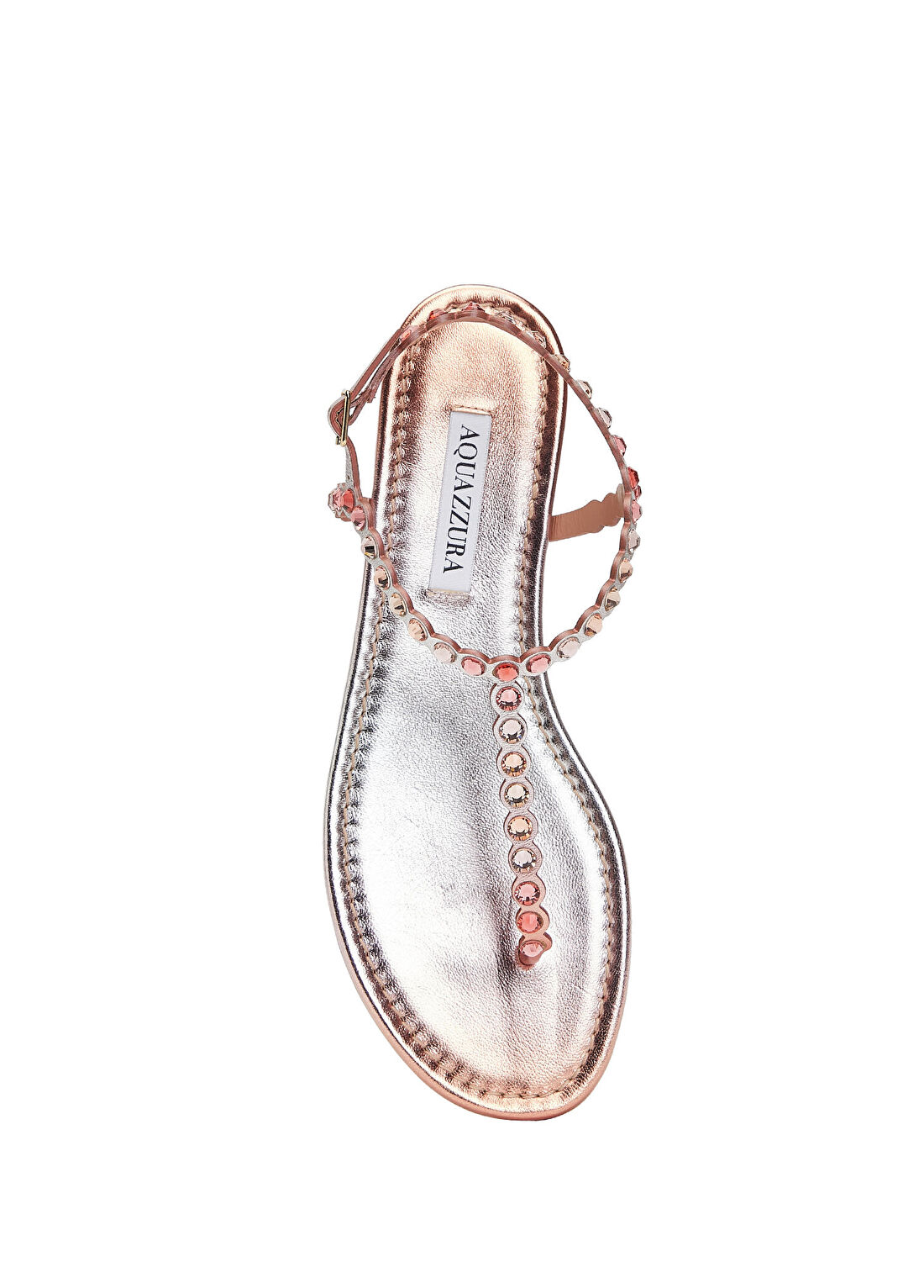 Aquazzura Tequila Pembe Kadın Deri Sandalet görsel 4