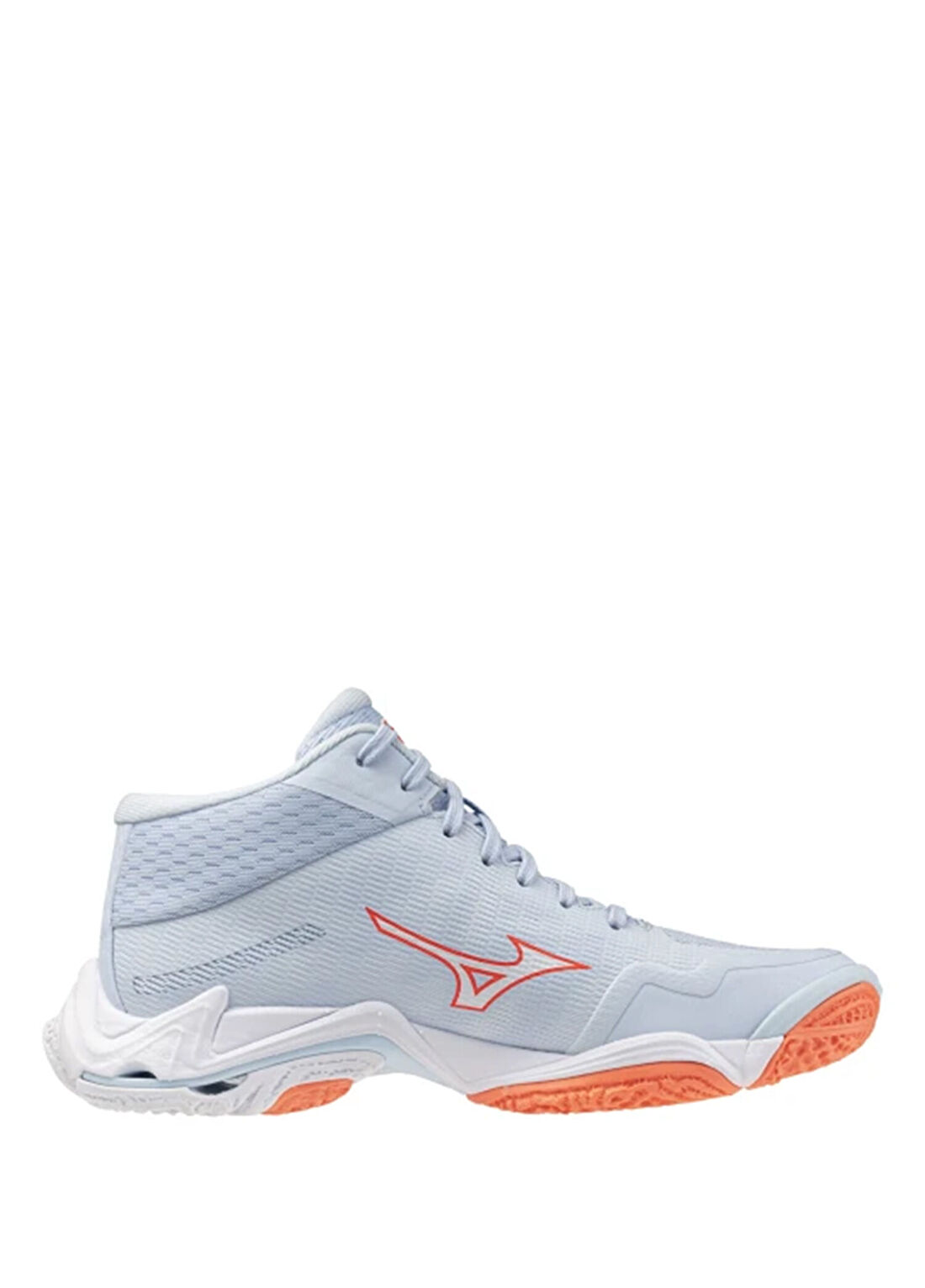 Mizuno Wave Lightning Elite MID Mavi Kadın Voleybol Ayakkabısı