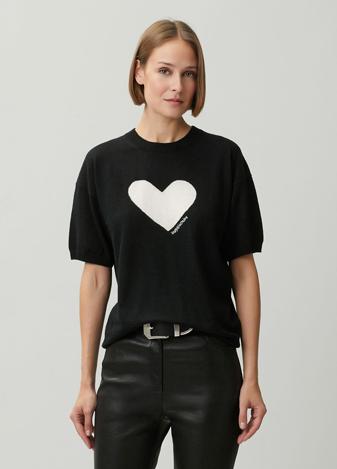 Zadig&Voltaire Idaz Siyah Kaşmir Triko
