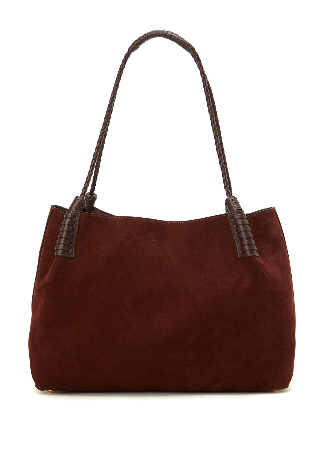 Etro Bordo Kadın Süet Çanta görsel 4