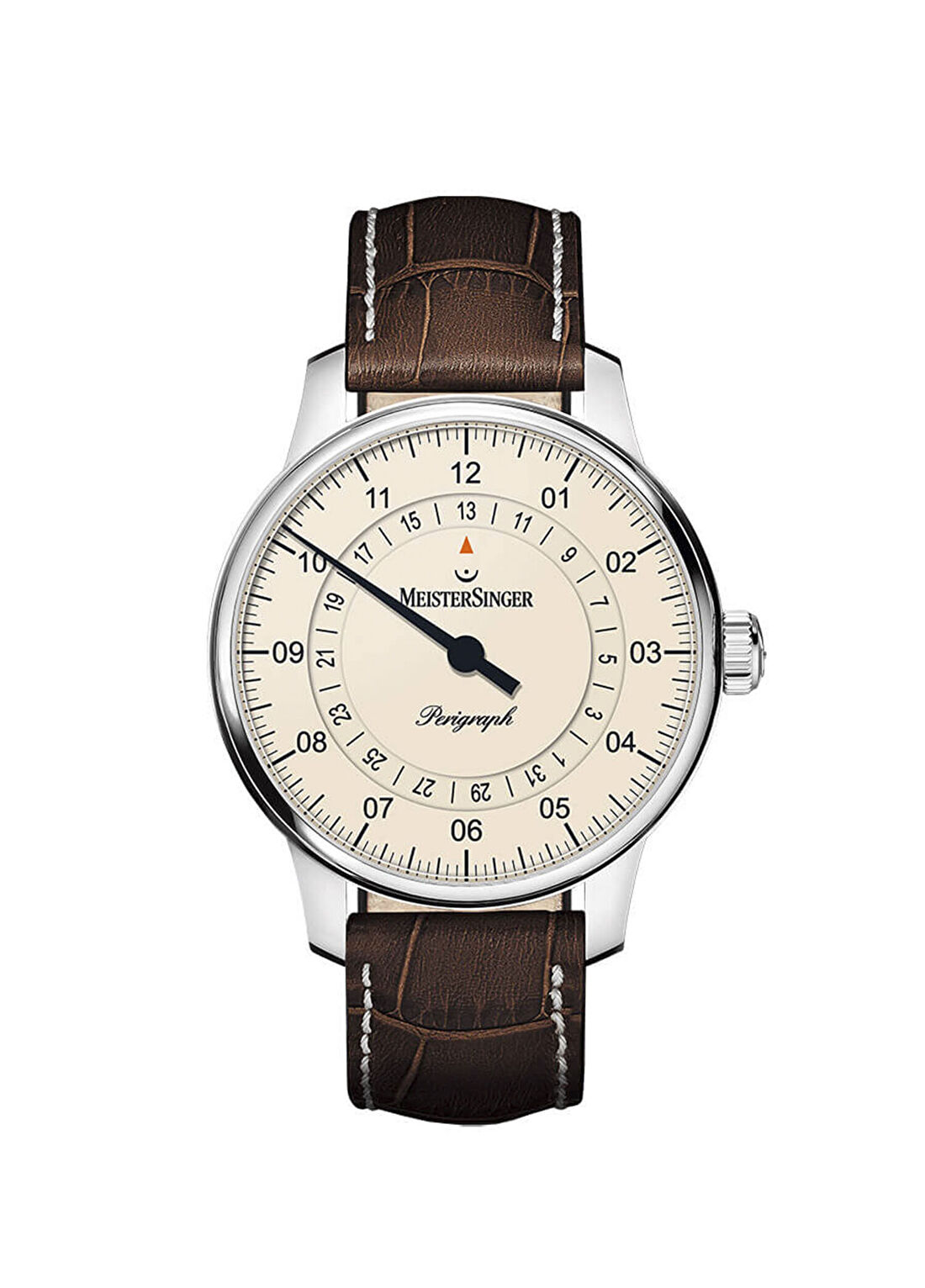 MeisterSinger Kahverengi Deri Erkek Kol Saati