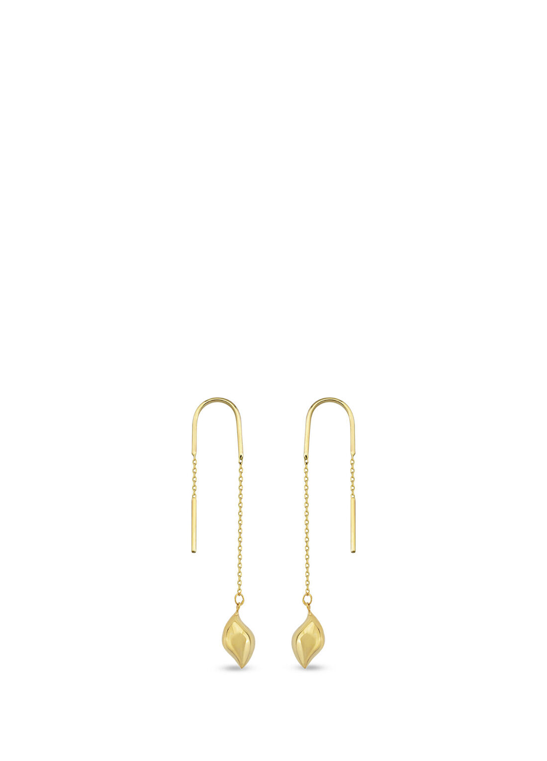 Orena Jewelry Cala 14 Ayar Altın Kadın Küpe
