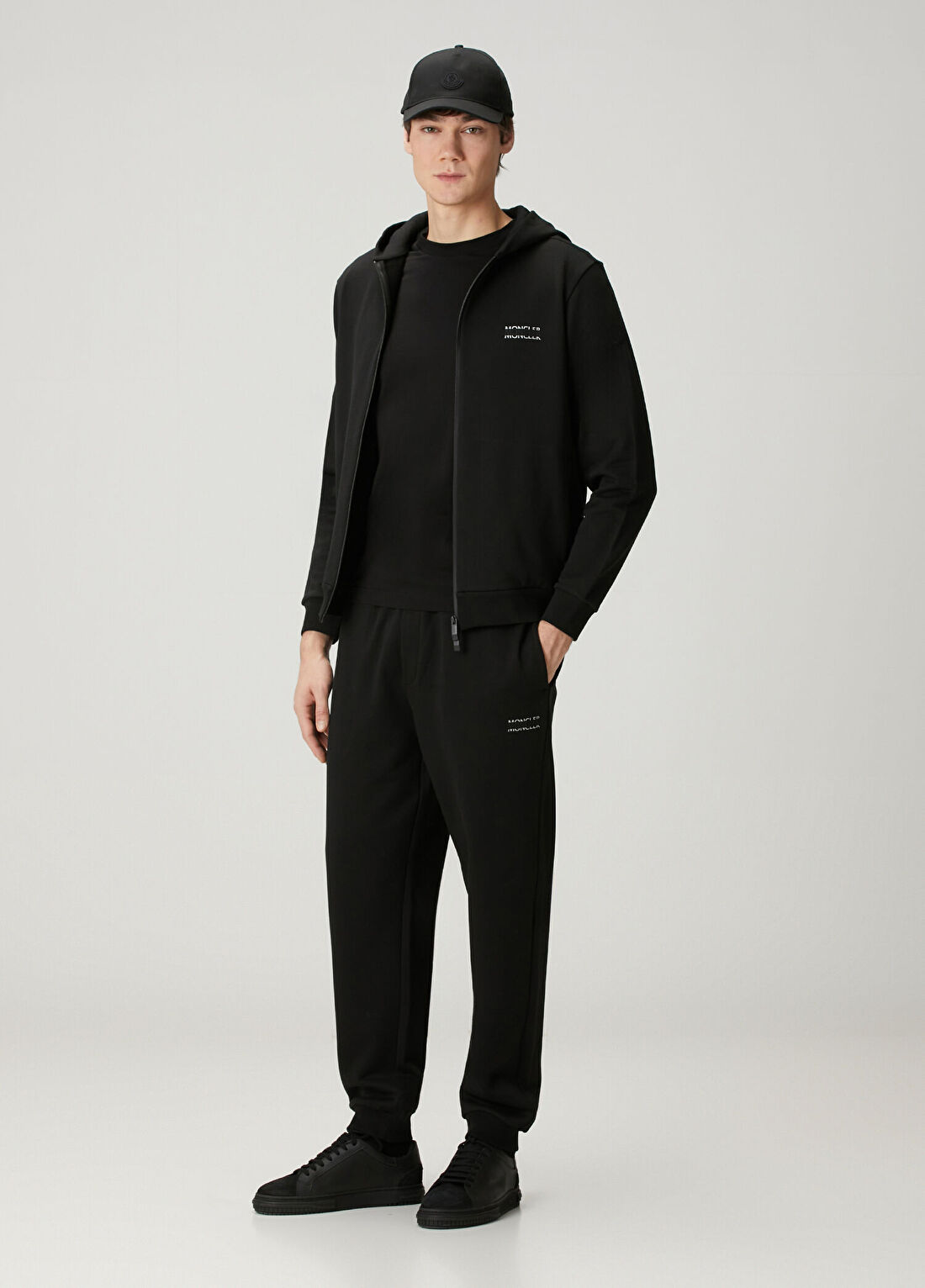 Moncler Siyah Eşofman Altı