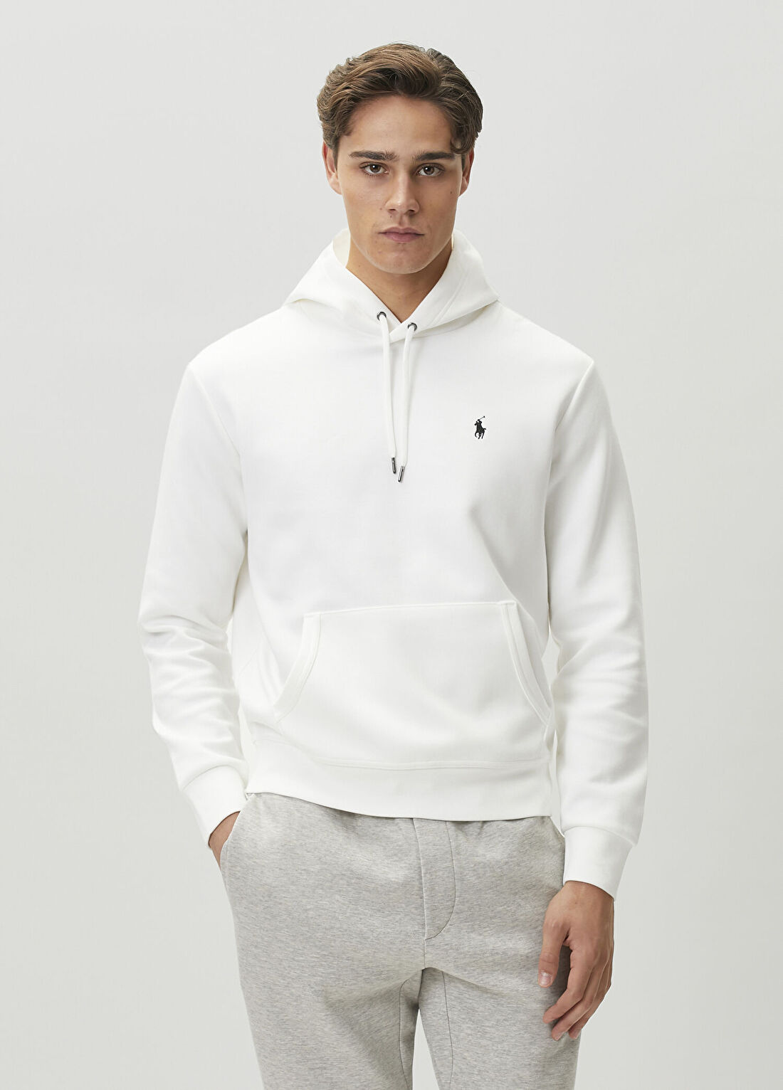 Polo Ralph Lauren Beyaz Kapüşonlu Sweatshirt