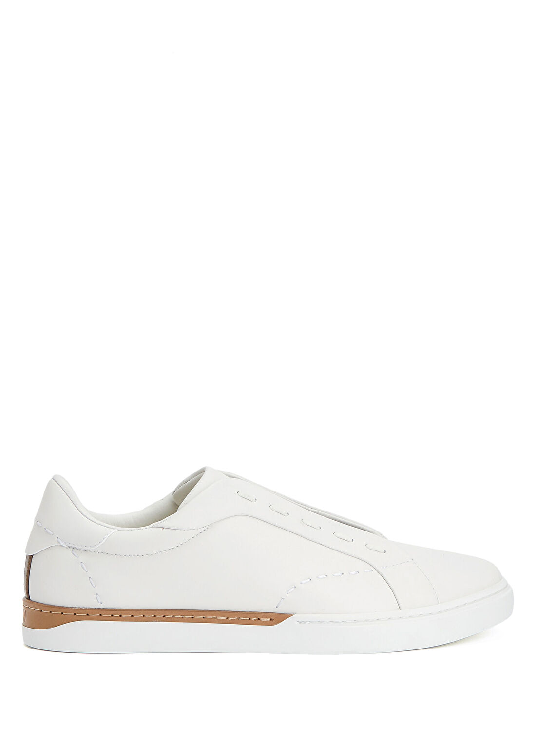 Fendi Beyaz Erkek Deri Sneaker