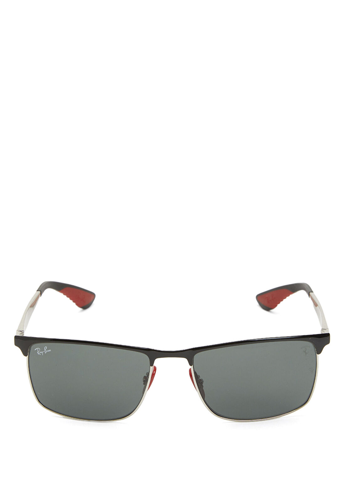 Ray-Ban Scuderia Siyah Silver Unisex Güneş Gözlüğü görsel 2