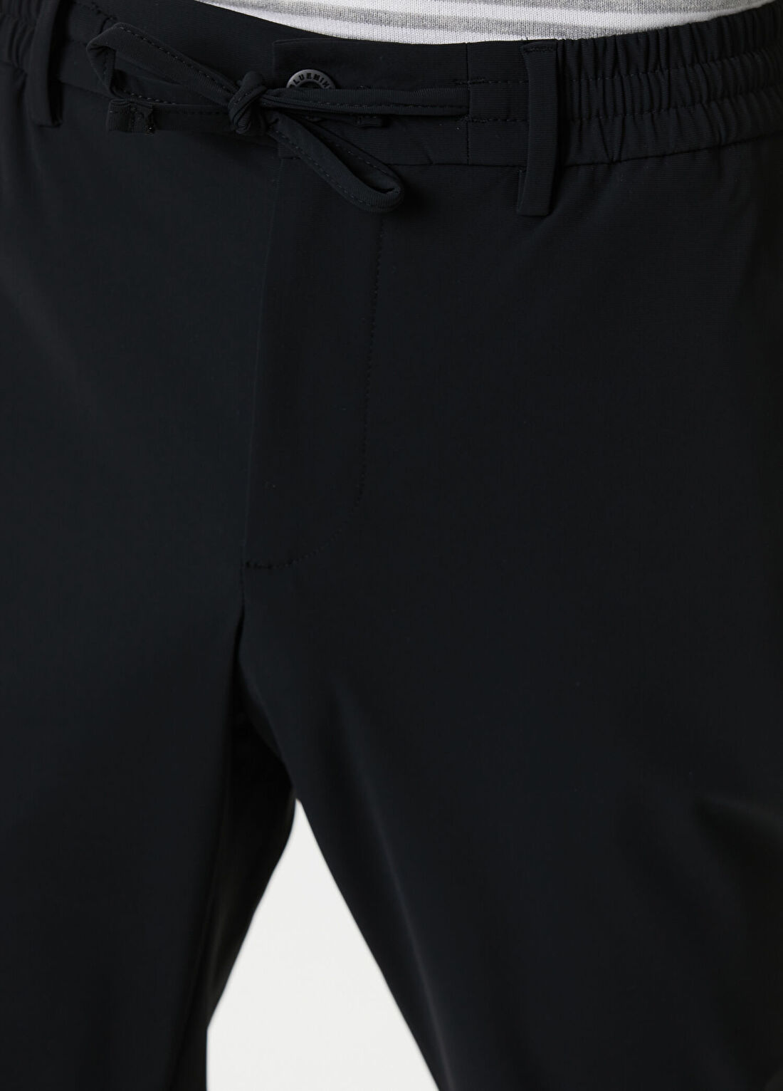 Bluemint Siyah Travel Tech Pantolon görsel 4