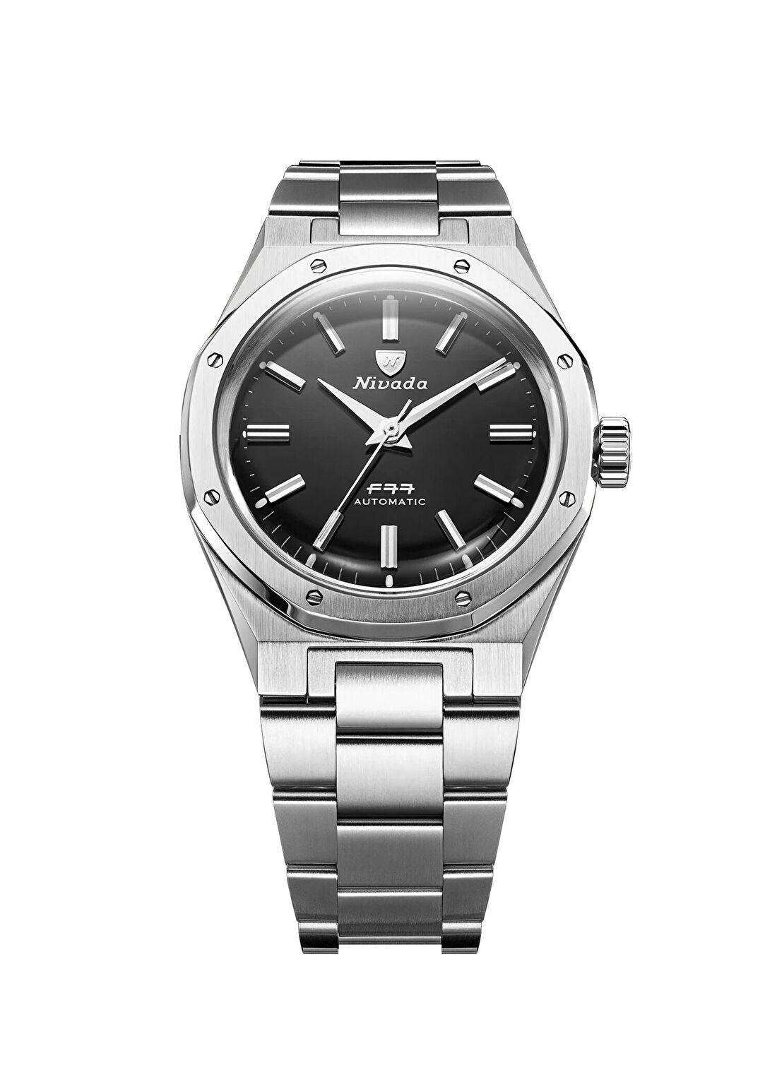 Nivada Grenchen 68035A77 F77 Staınless Steel Mark 2 Gri Çelik Erkek Kol Saati