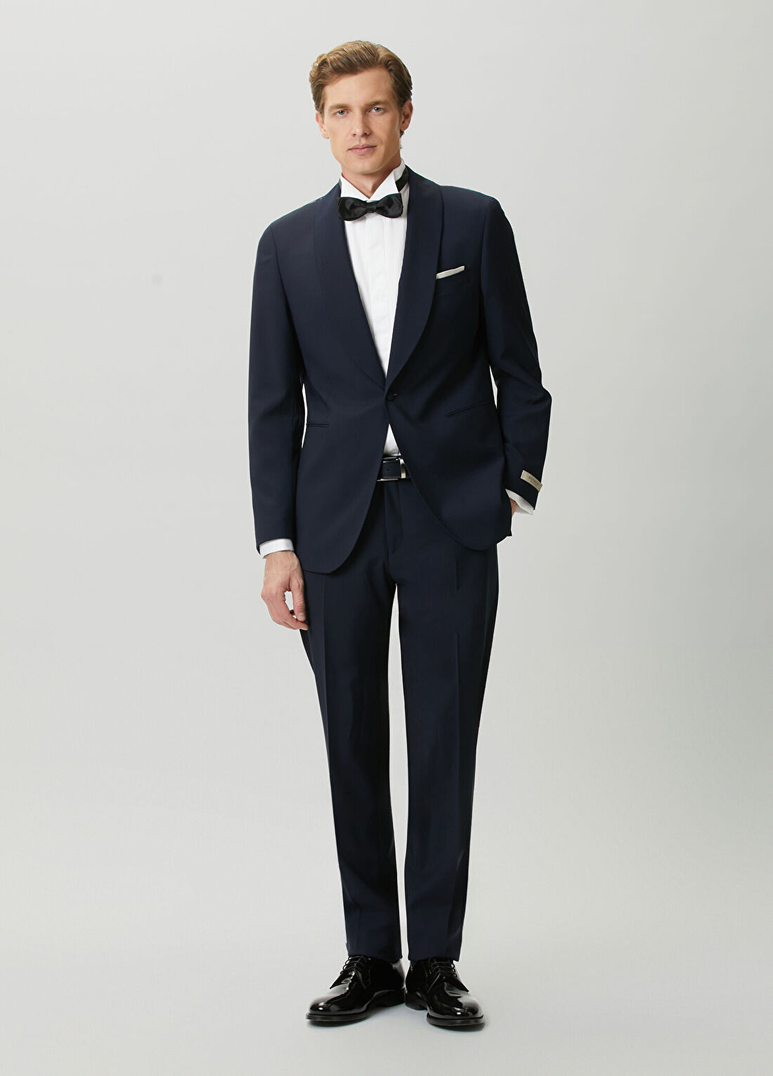 Beymen Collection Drop 8 Lacivert Yün Smokin