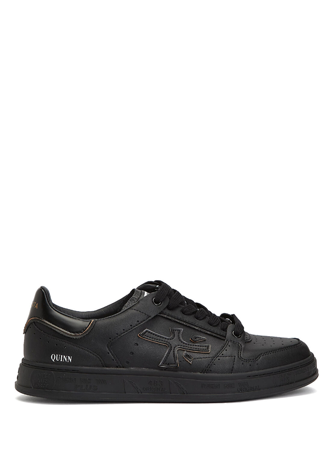 Premiata Quinn Siyah Erkek Deri Sneaker