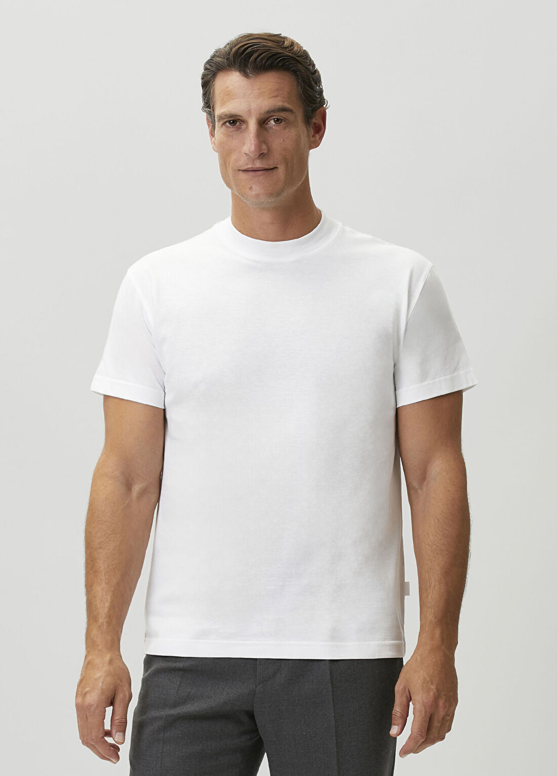 Lardini Beyaz Basic T-shirt