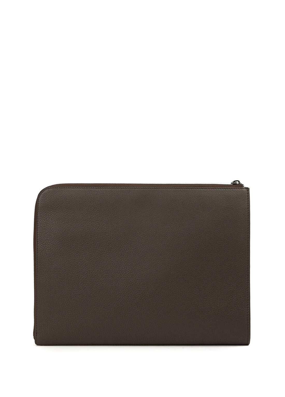 Beymen Collection Kahverengi Logo Detaylı Erkek Deri El Portföyü görsel 3