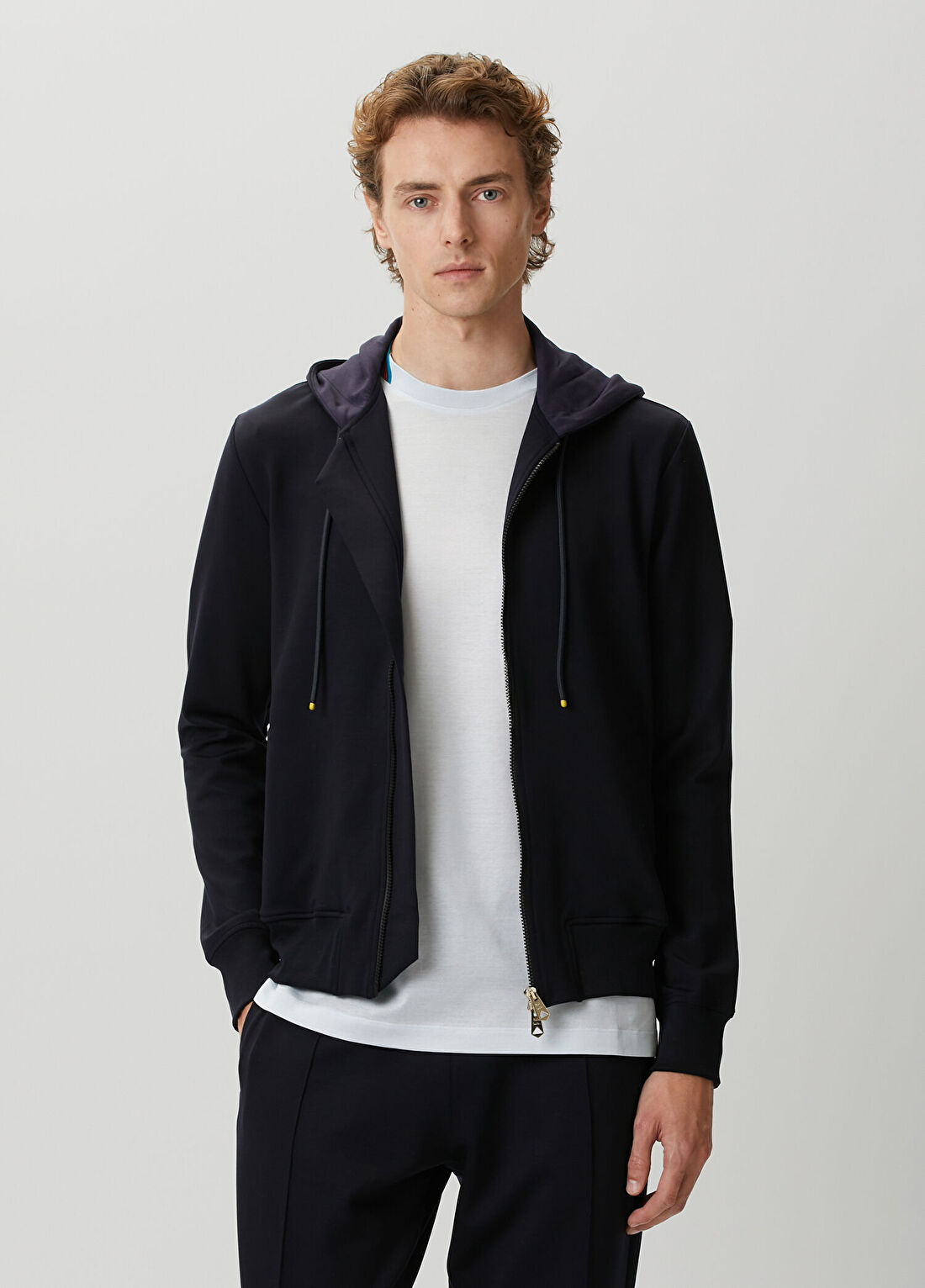 Paul Smith Lacivert Kapüşonlu Sweatshirt