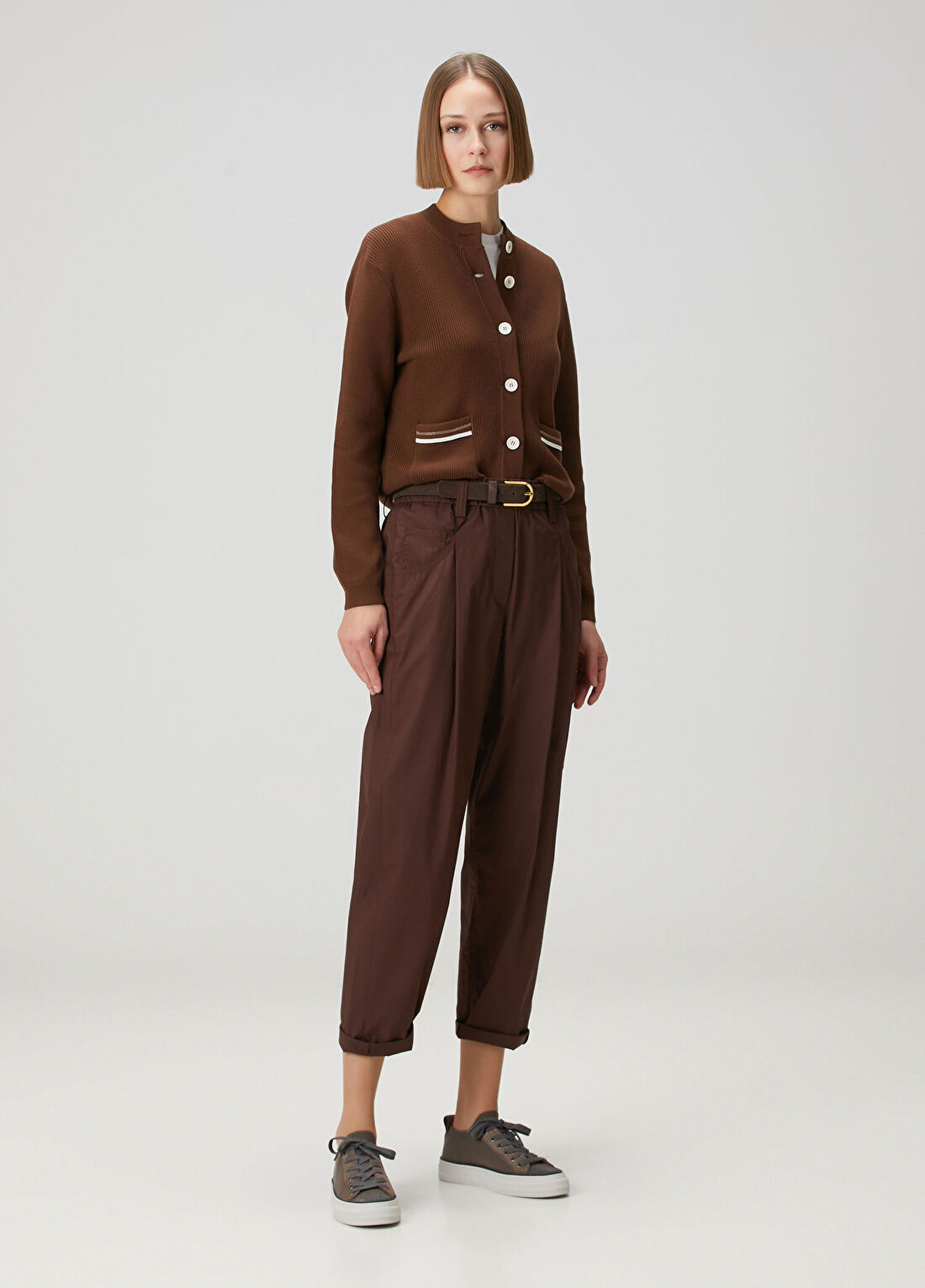 Brunello Cucinelli Kahverengi Pantolon