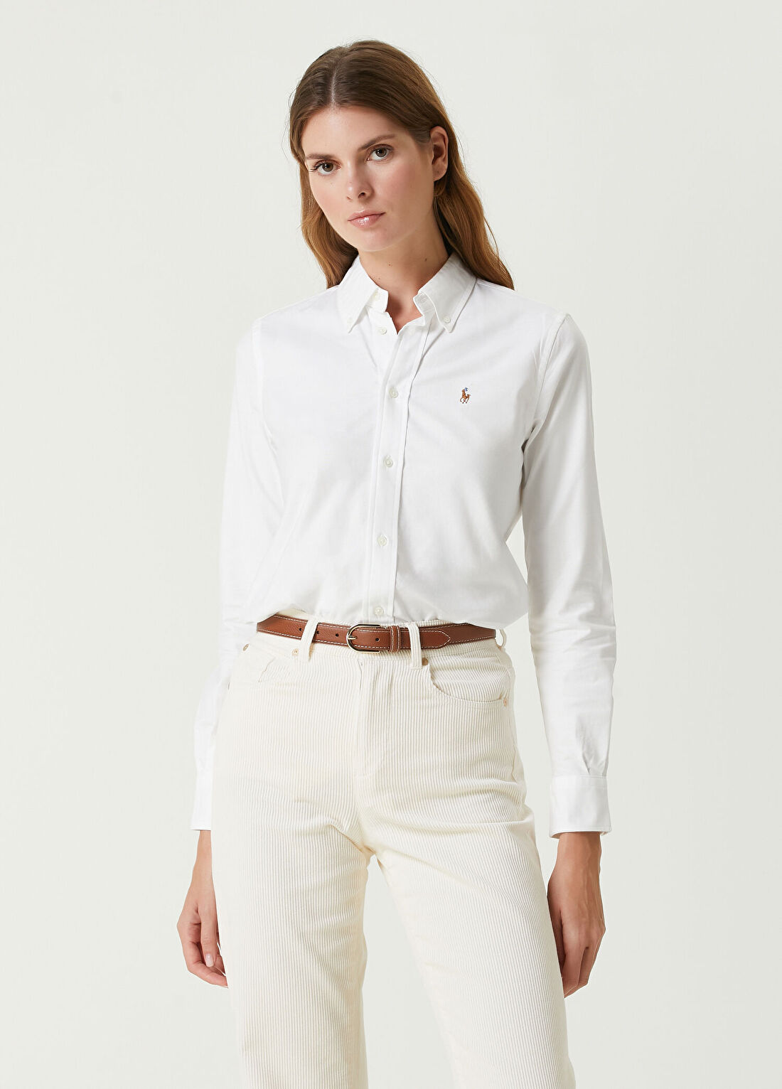 Polo Ralph Lauren Slim Fit Beyaz Gömlek