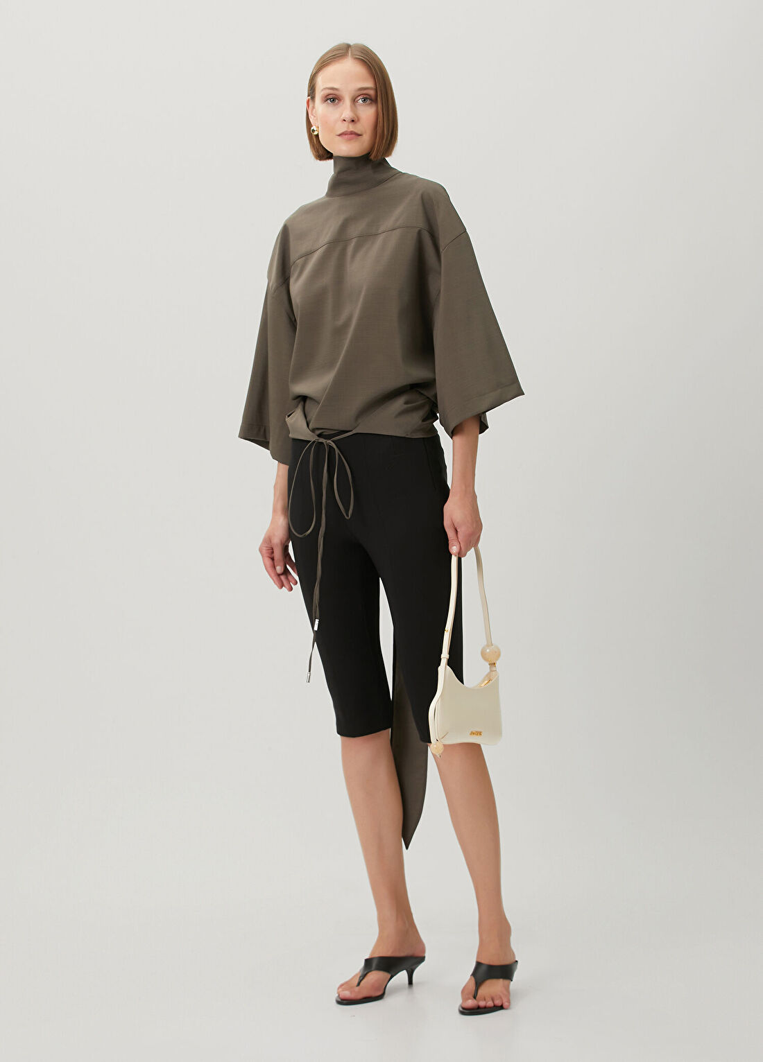 Jacquemus Le Bisou Perle Beyaz Kadın Deri Çanta görsel 2