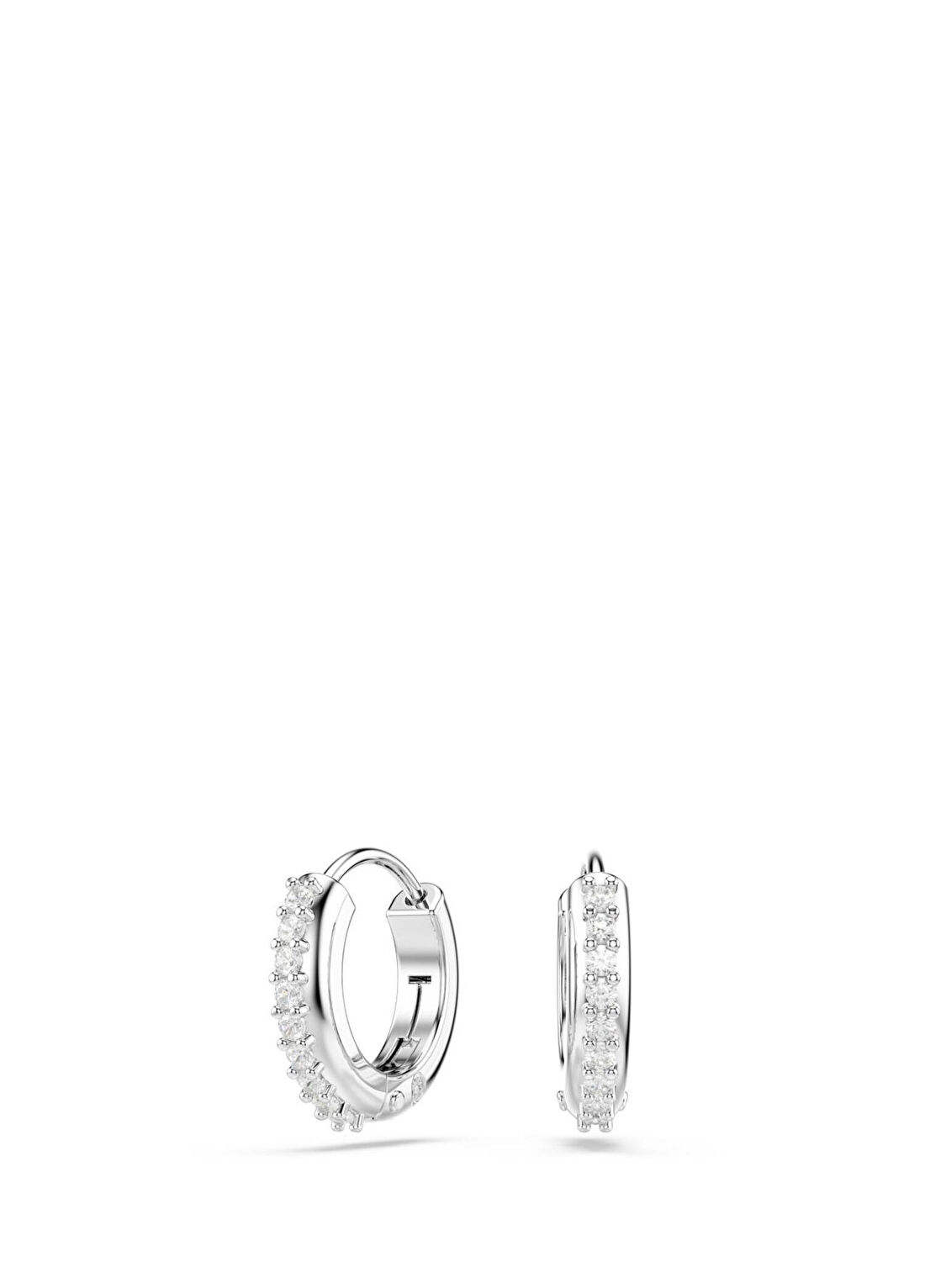 Swarovski Matrıx Pe Mn Hoop Matrıx Whıte Rhs Kadın Küpe