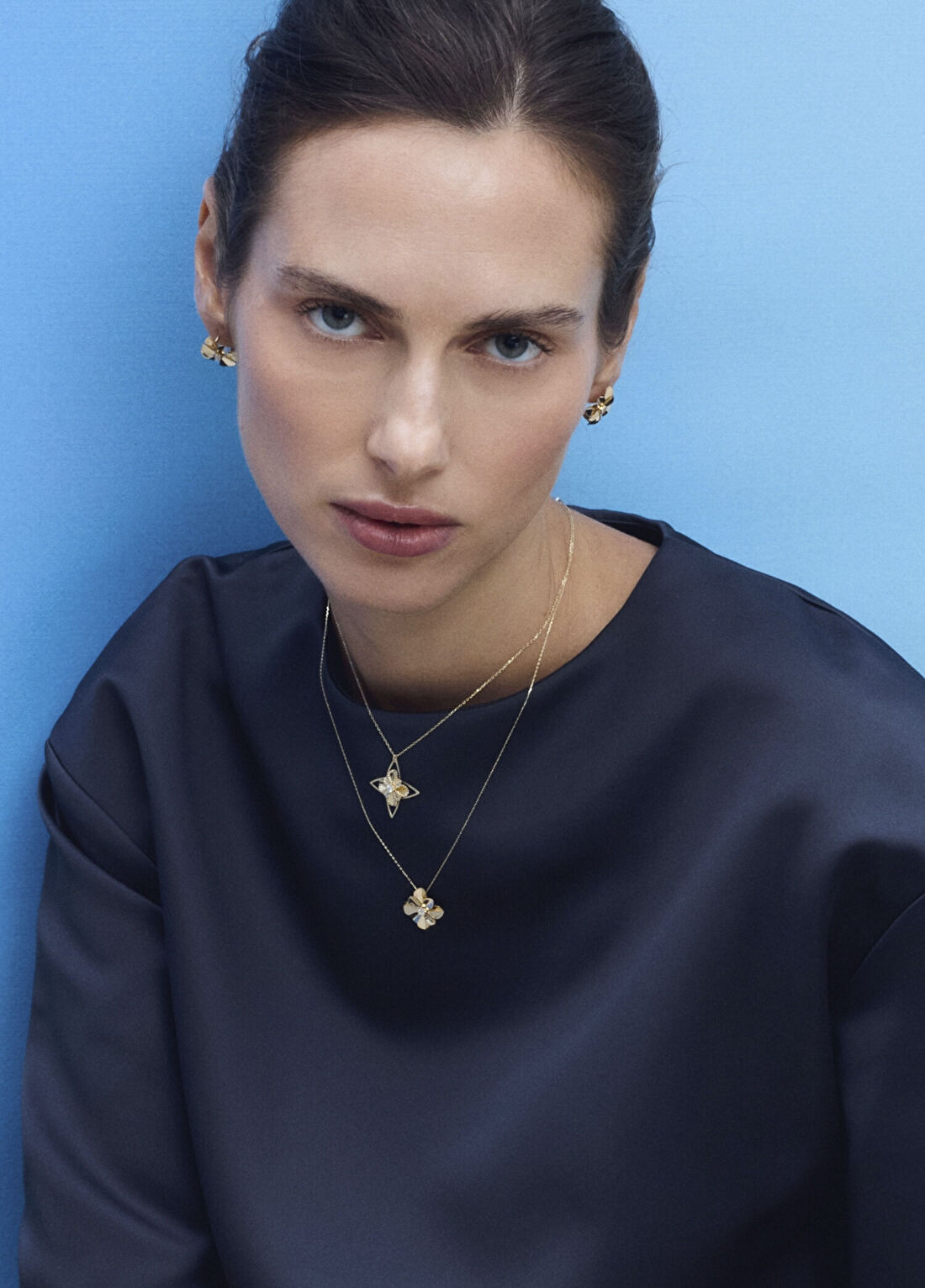 Orena Jewelry Florin 14 Ayar Altın Kadın Kolye görsel 2