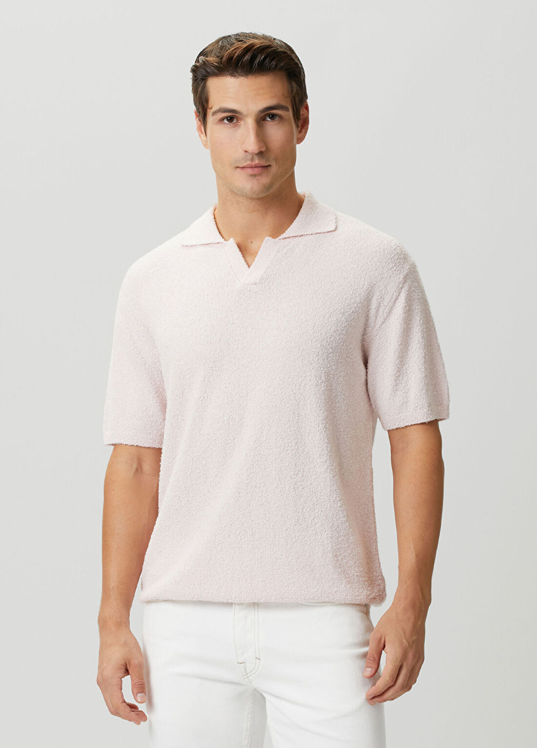 Closed Açık Pembe Polo Yaka T-shirt