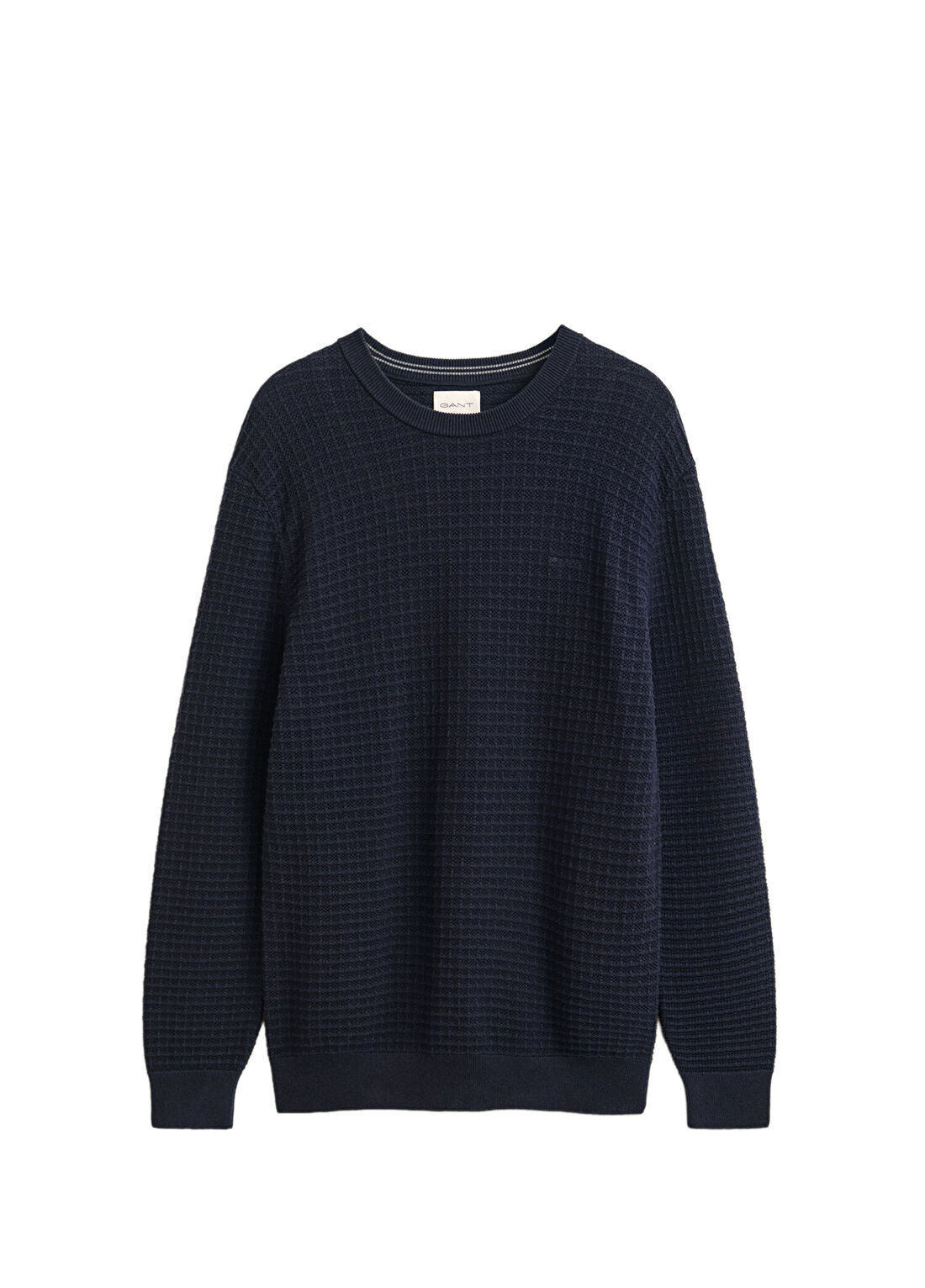 Gant Lacivert Regular Fit Erkek Kazak
