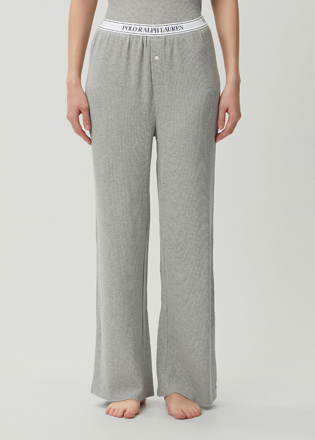 Polo Ralph Lauren-Lingerie Gri Pijama Takımı görsel 4