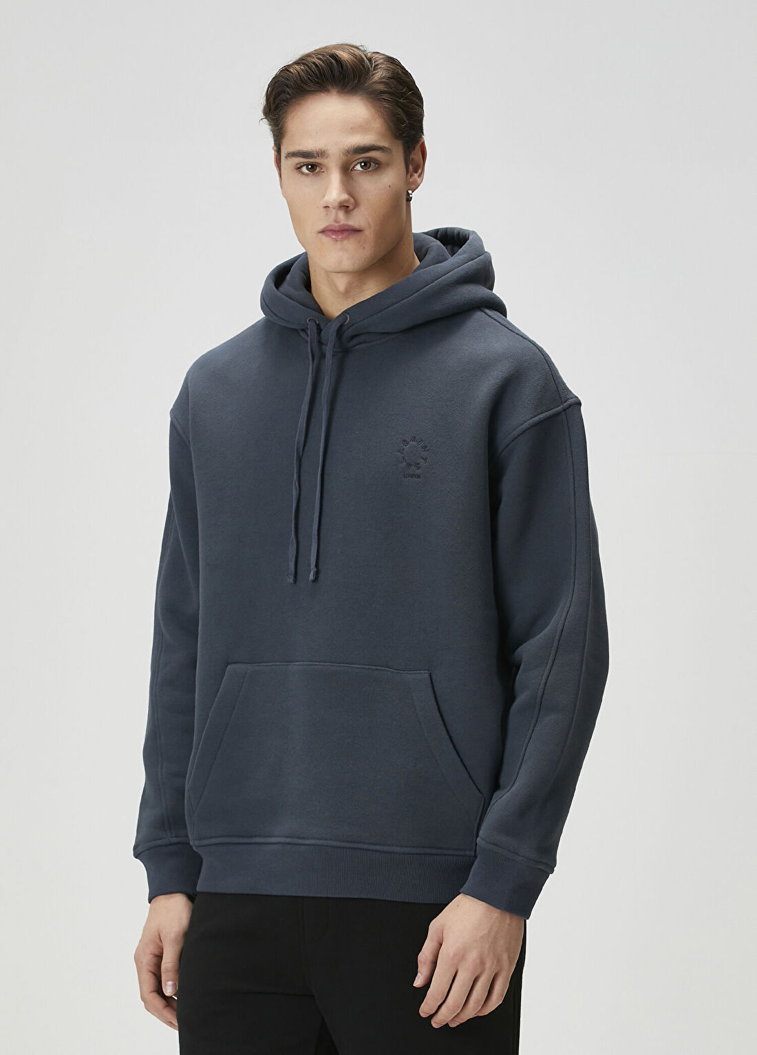 AllSaints Haven Kapüşonlu Oversized Sweatshirt görsel 3