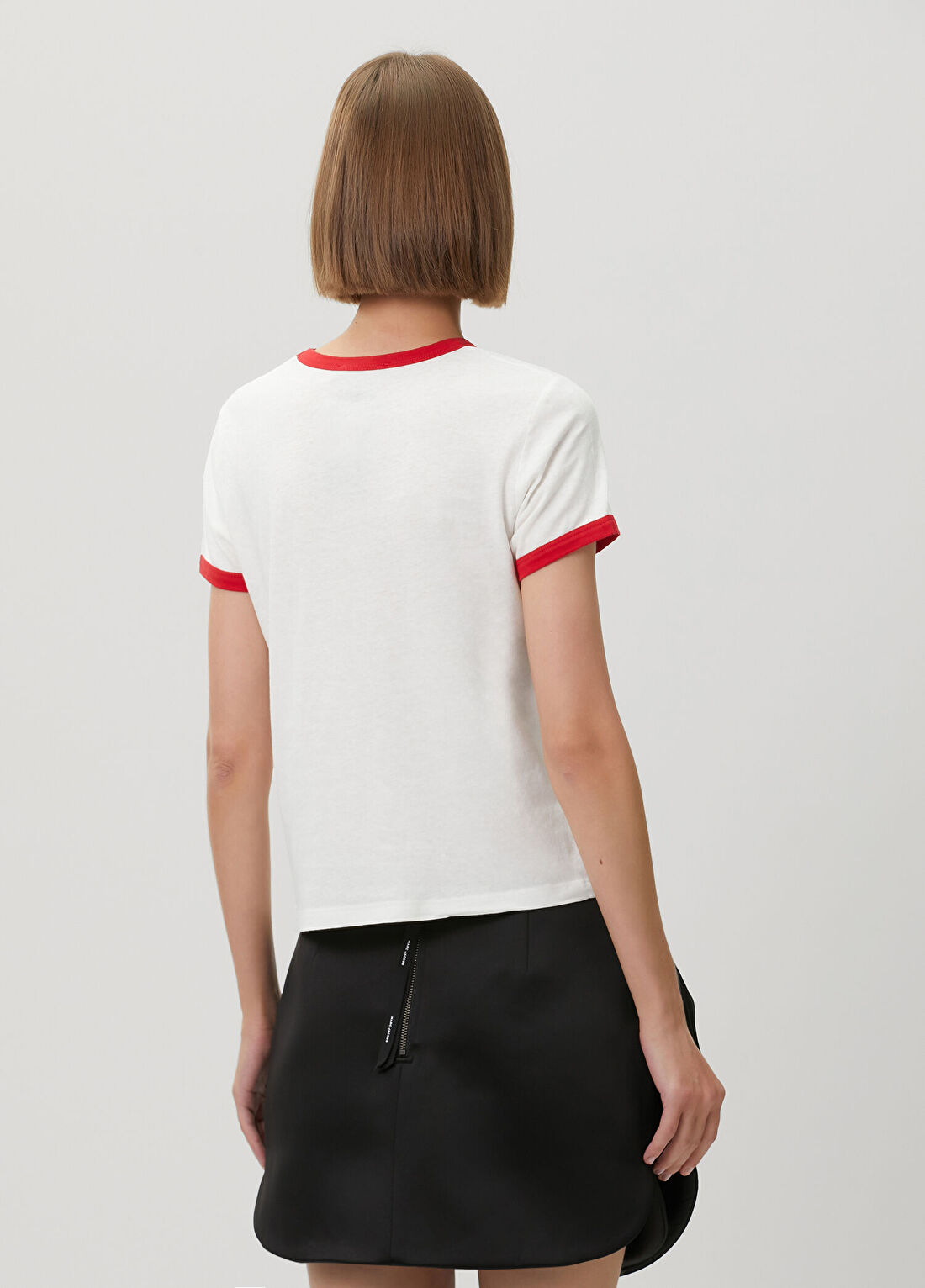 Marc Jacobs Beyaz Logo Baskılı T-shirt görsel 4