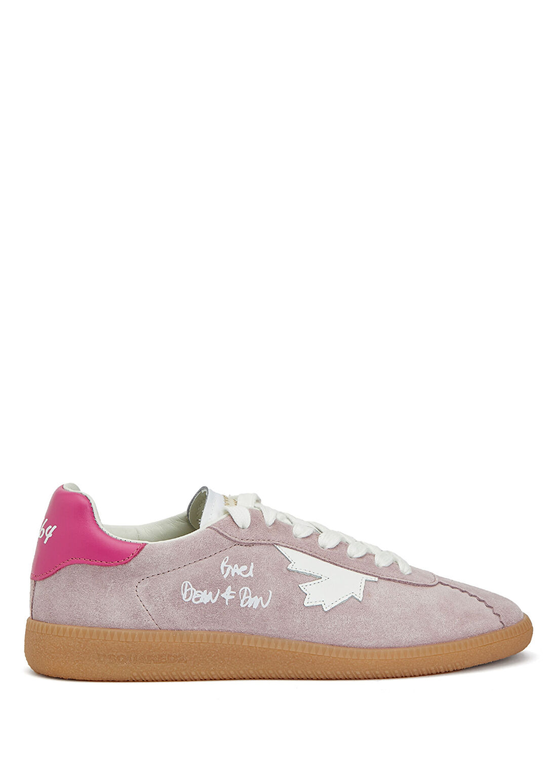 Dsquared2 Açık Pembe Kadın Nubuk Sneaker