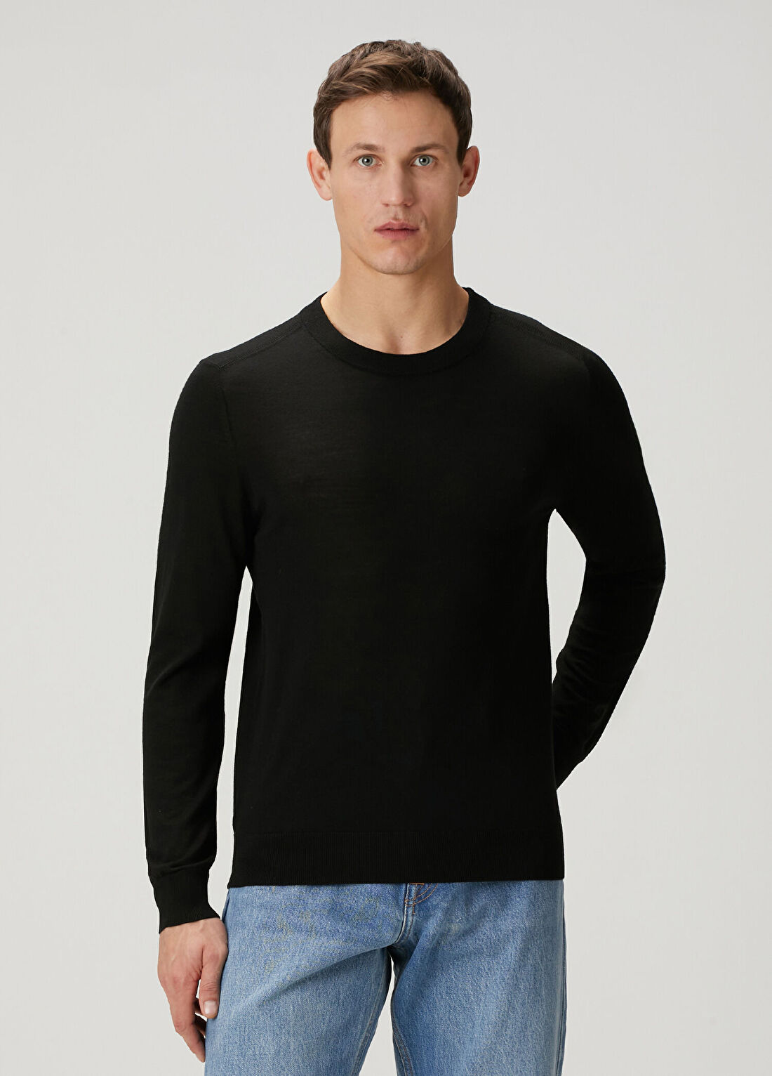 Paul Smith Siyah Merino Kazak