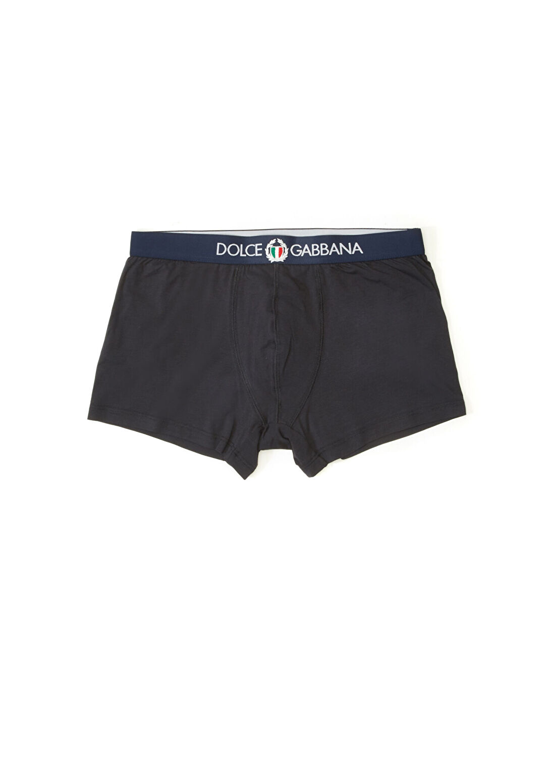 Dolce&Gabbana Lacivert Logo Bantlı Erkek Boxer