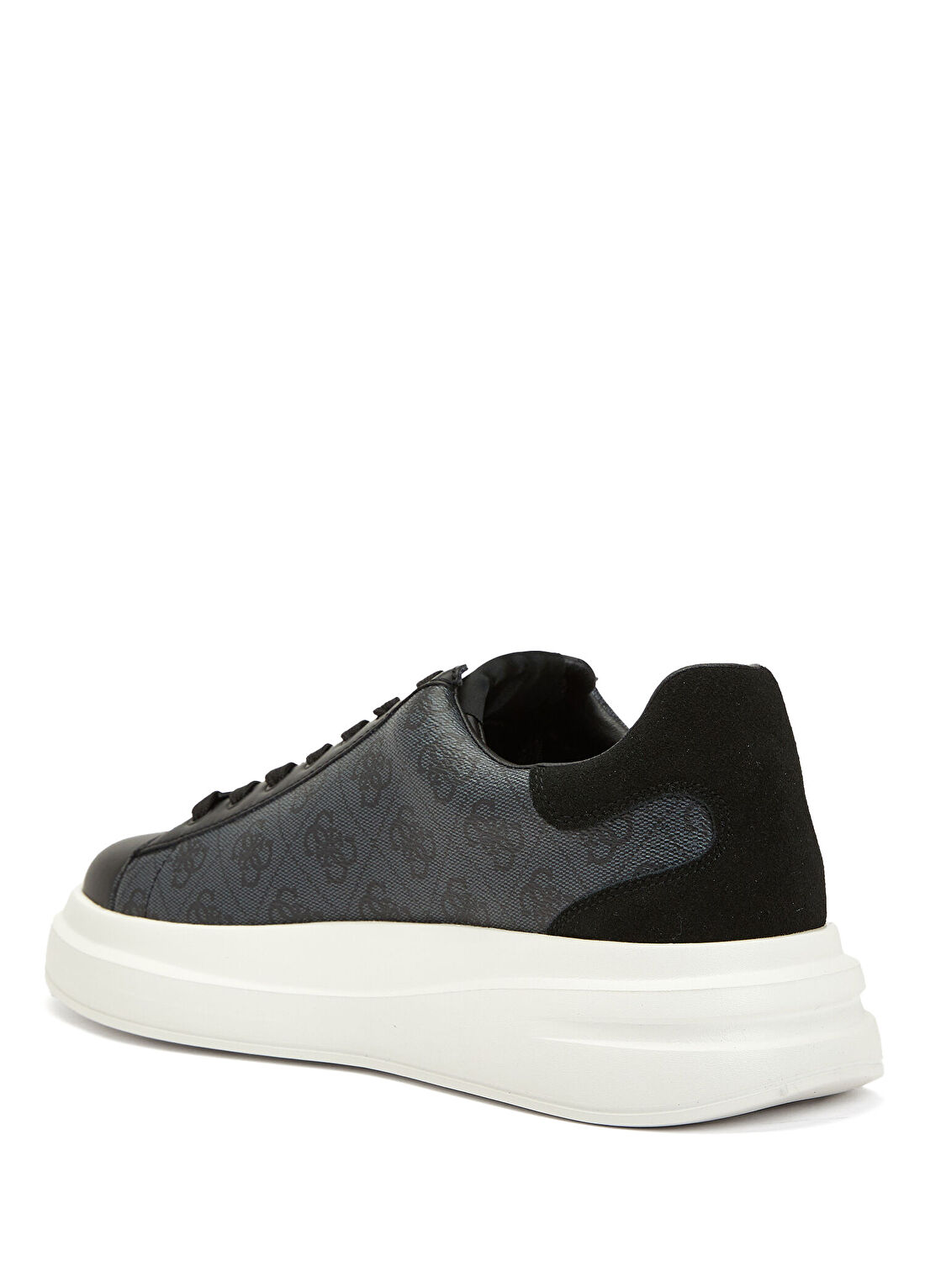Guess Elba Siyah Logo Desenli Erkek Sneaker görsel 3